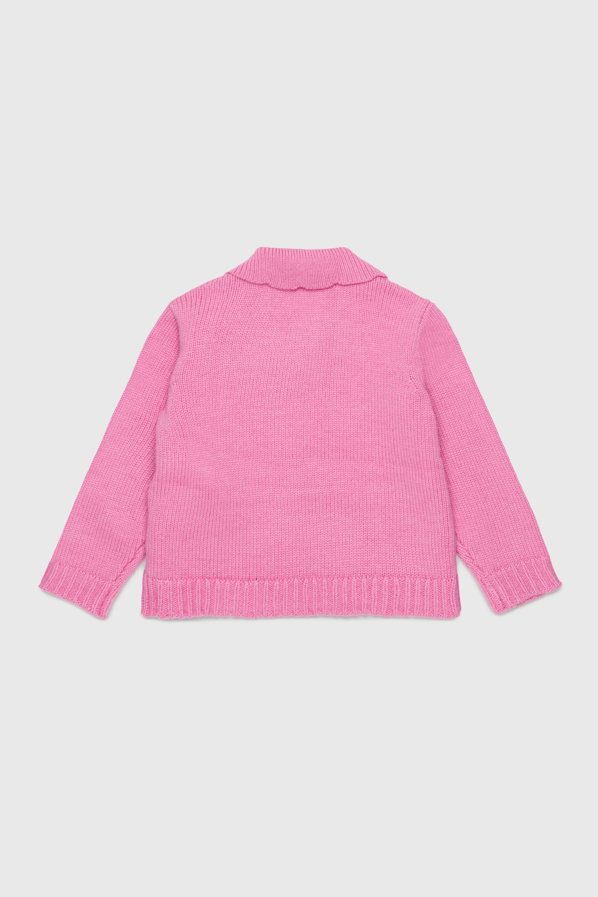 Diesel - KSCALOB, Cardigan enrichi en cachemire avec col festonn&eacute; Femme in Rose - 2