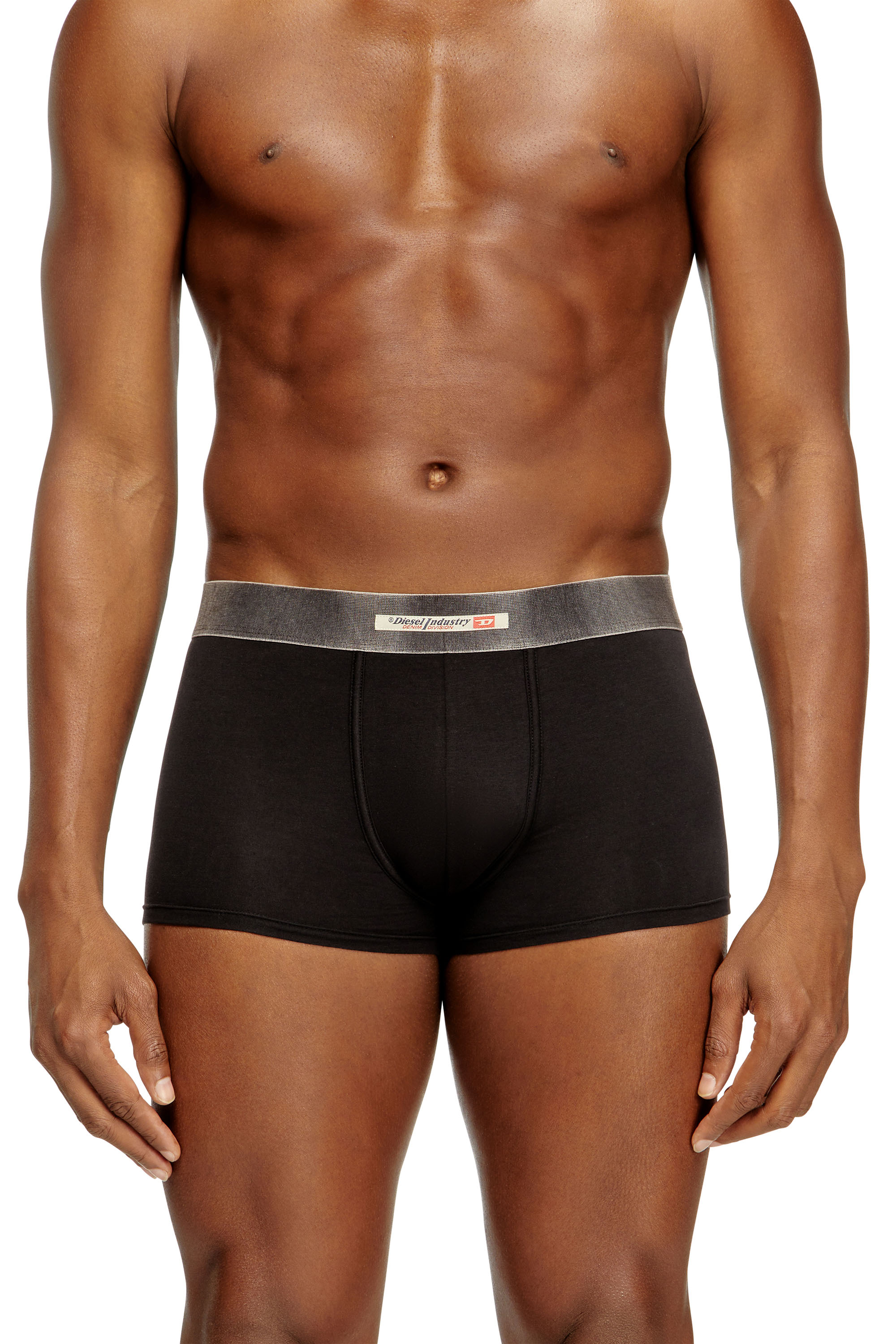 Diesel - DAMIEN-DNM-3PACK, Lot de 3 boxers en coton stretch avec ceinture en satin Homme in ToBeDefined - 3