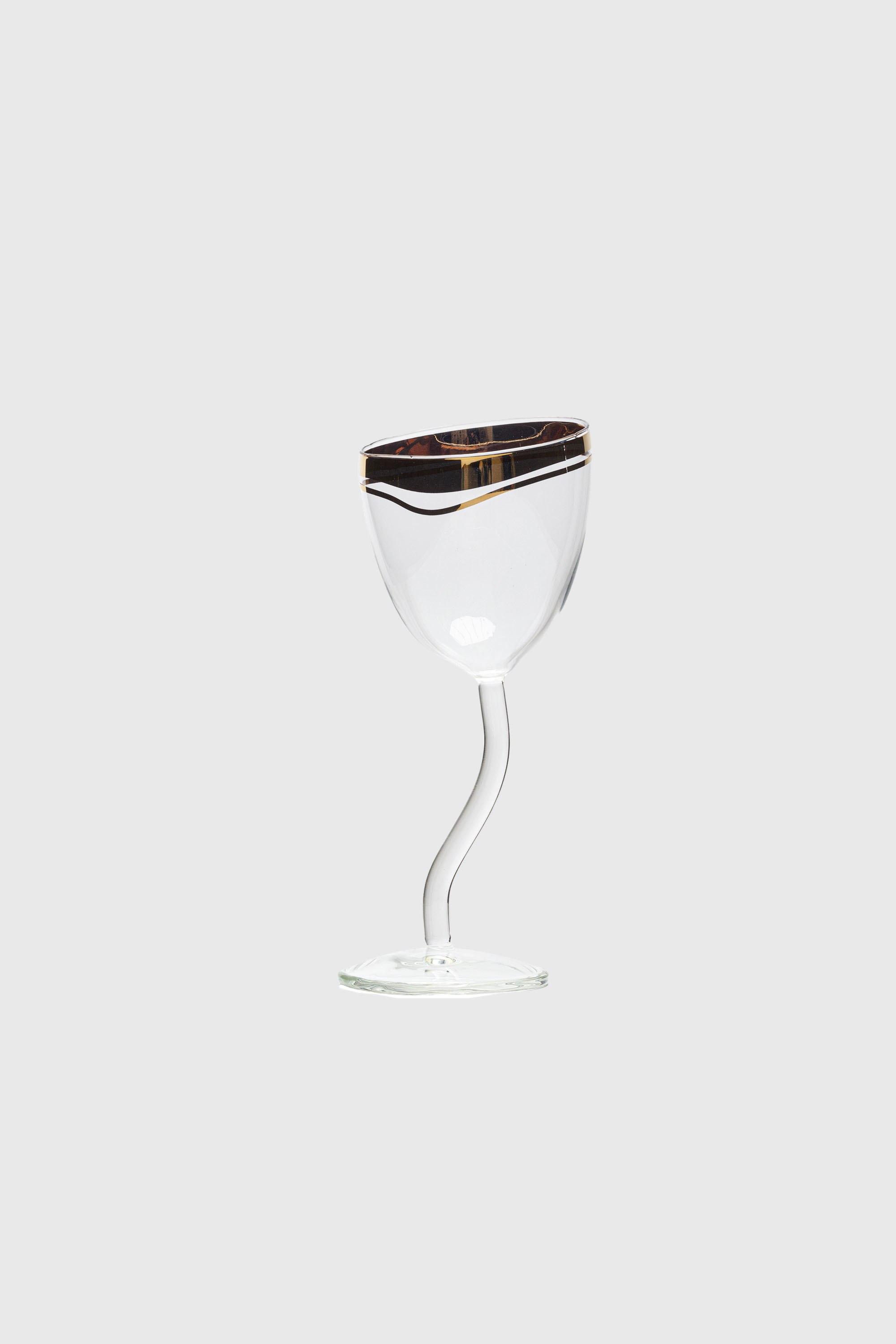 Diesel - 11255 WINE GLASS "CLASSIC ON ACID - REGA, Calice in vetro Unisex in Bianco - 1