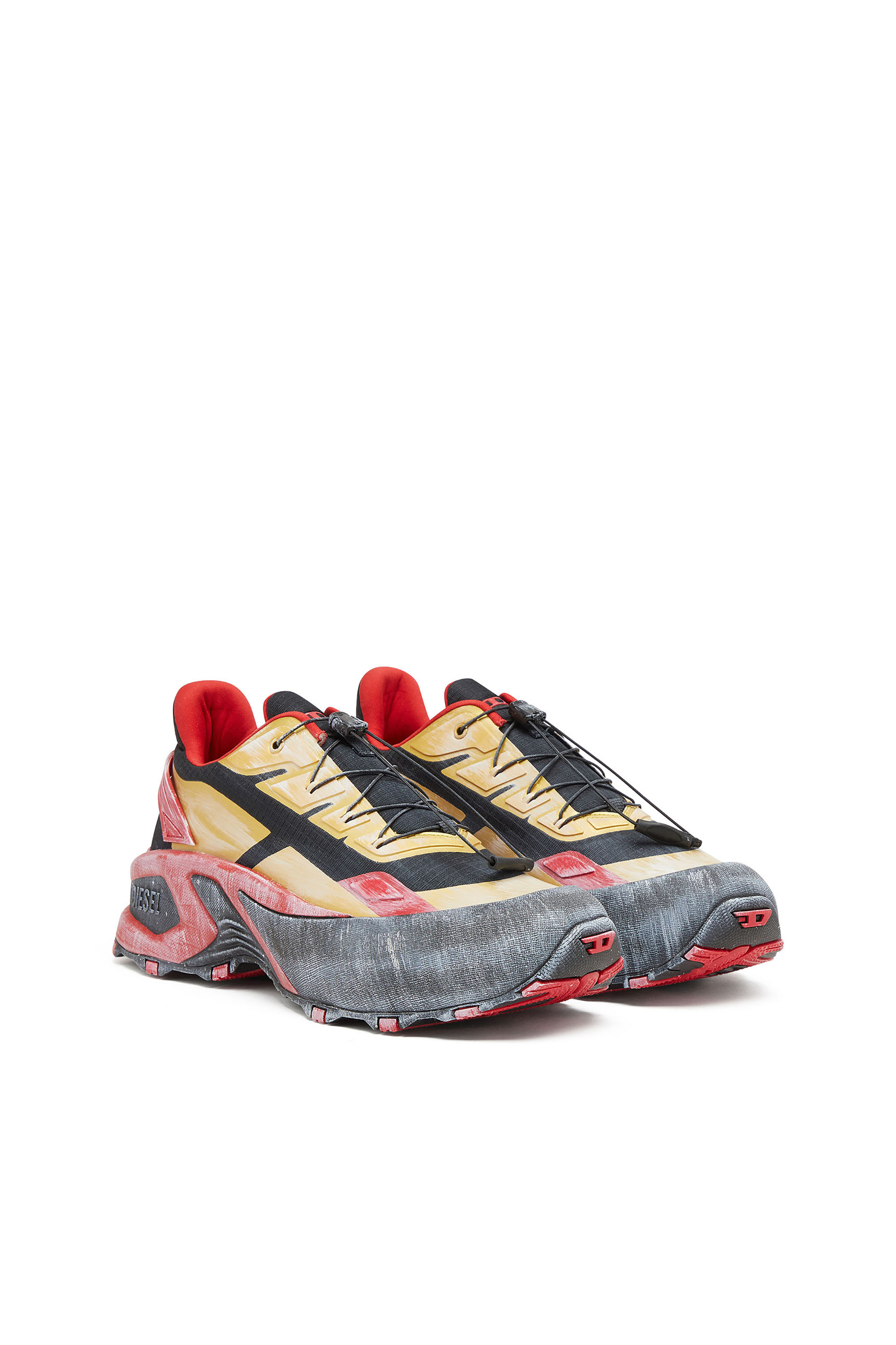 Diesel - D-CAGE RUNNER, D-Cage-Baskets chunky en ripstop Homme in Polychrome - 3