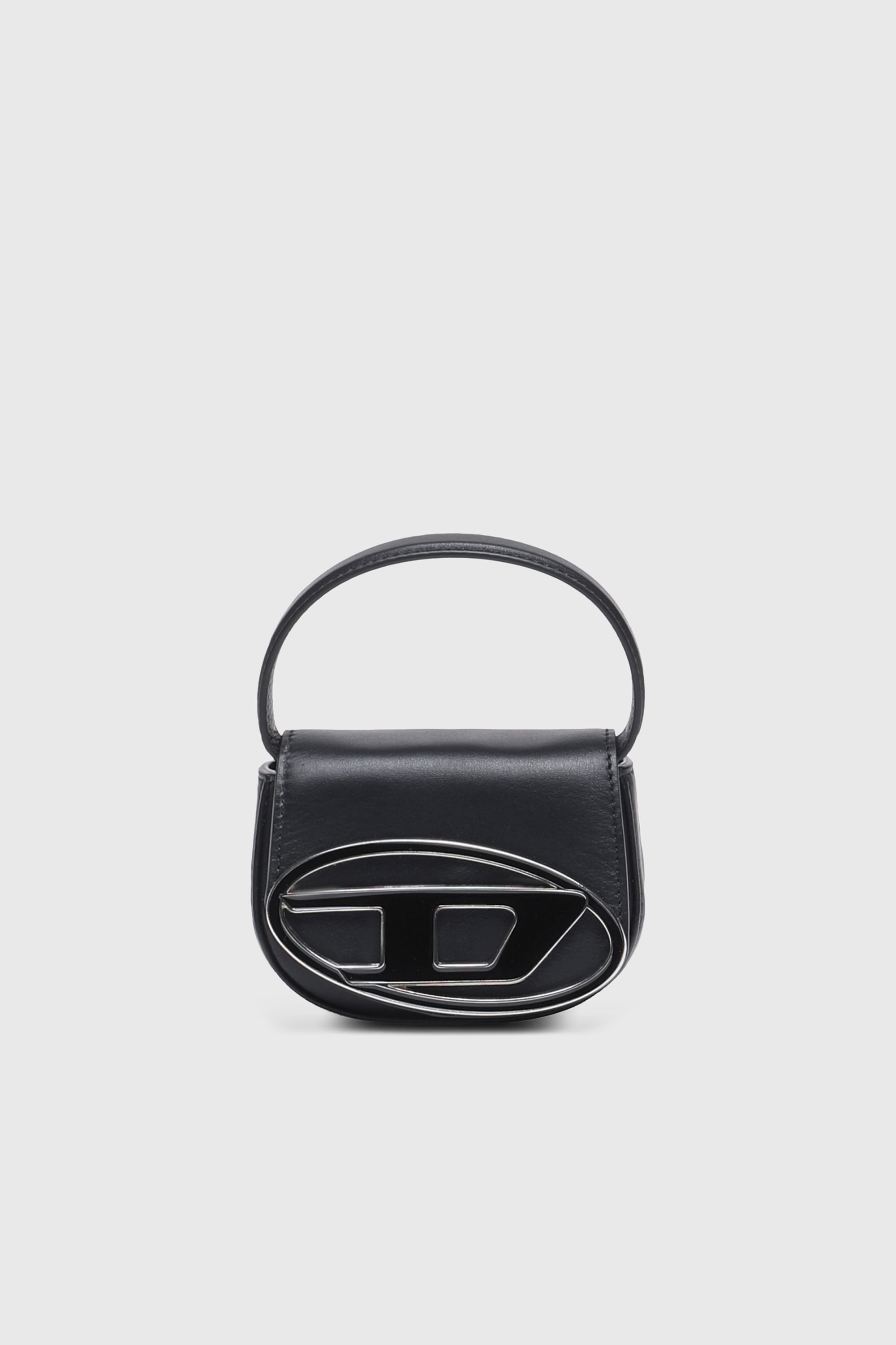 Diesel - 1DR XS, 1DR XS-Iconica mini borsa con placca D logo Donna in Nero - 4