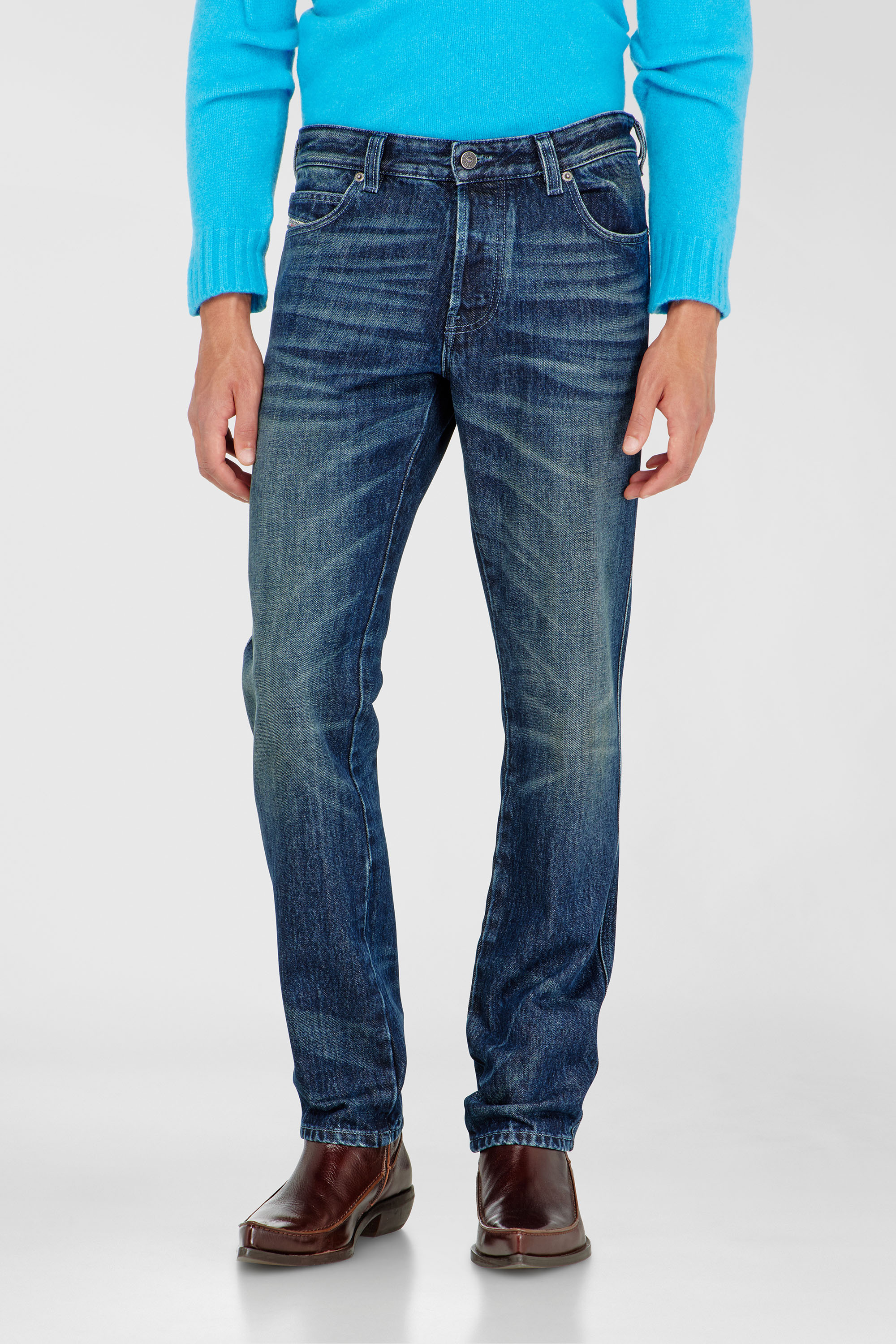 Diesel - Slim Jeans 1993 D-Vyl 007FZ Uomo, Blu Scuro - Image 1