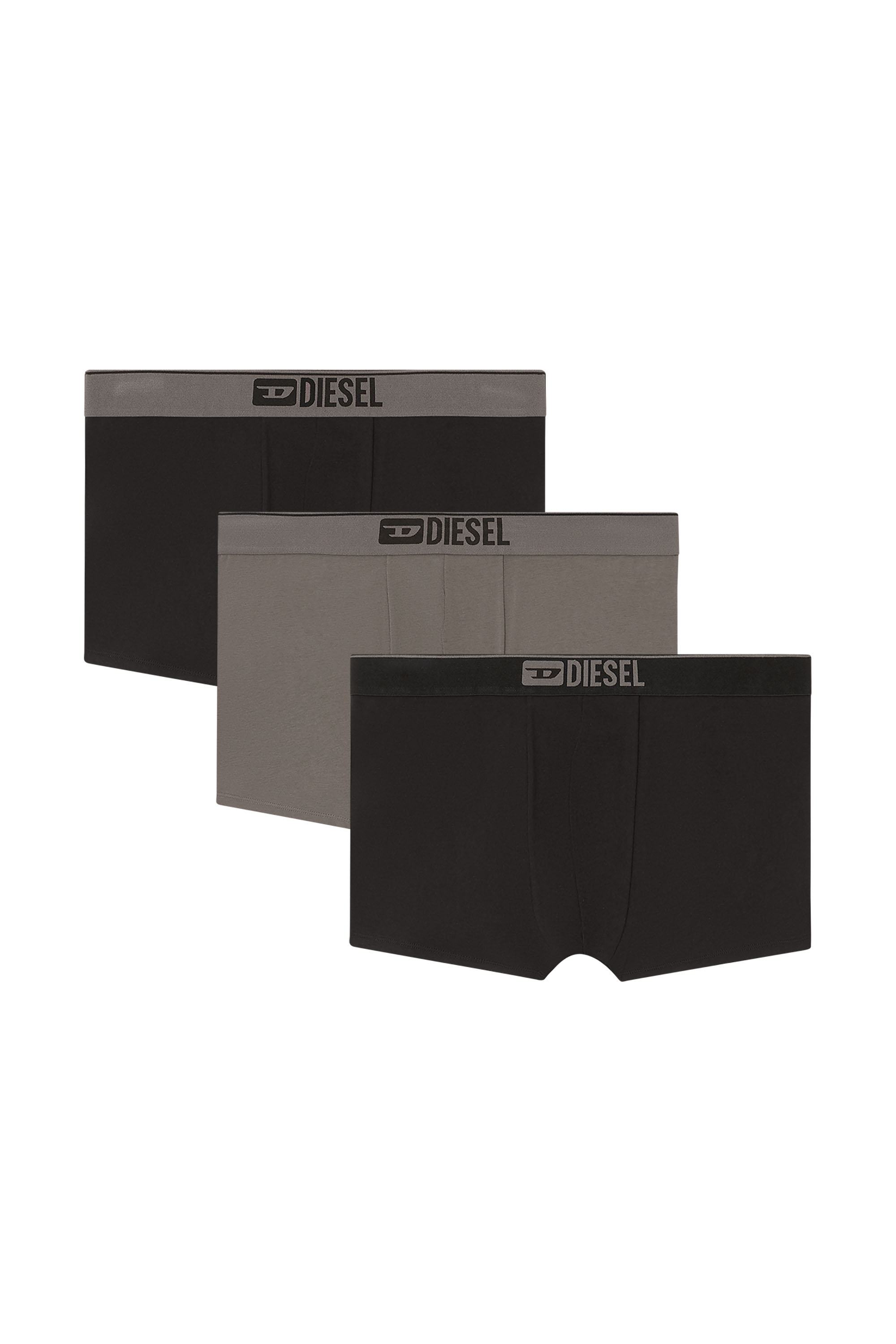 Diesel - UMBX-DAMIENTHREEPACK, Lot de trois boxers couleur unie Homme in Polychrome - 2