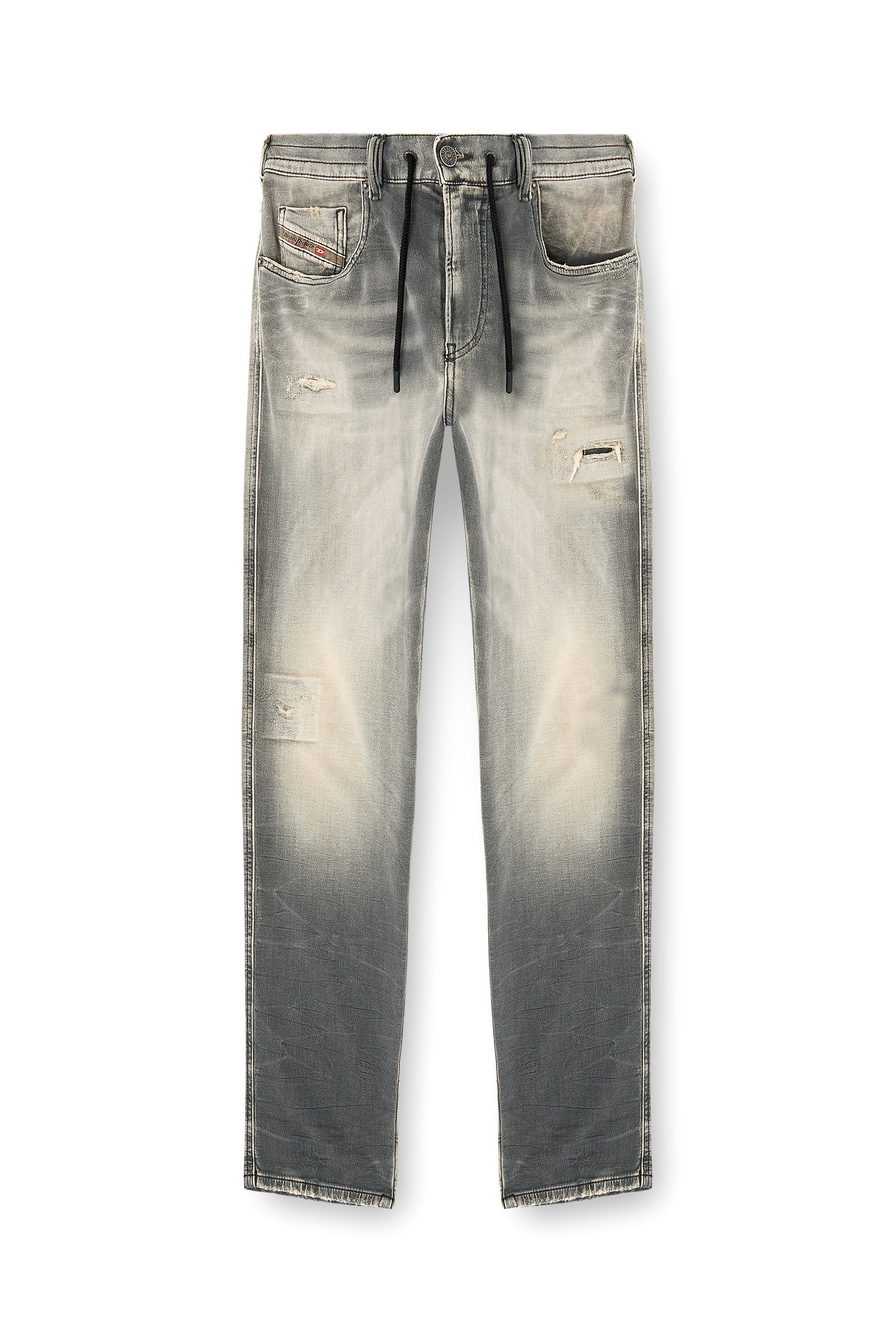 Diesel - Herren Slim 2062 D-Strukt Joggjeans&reg; 068UH, Hellgrau - 3