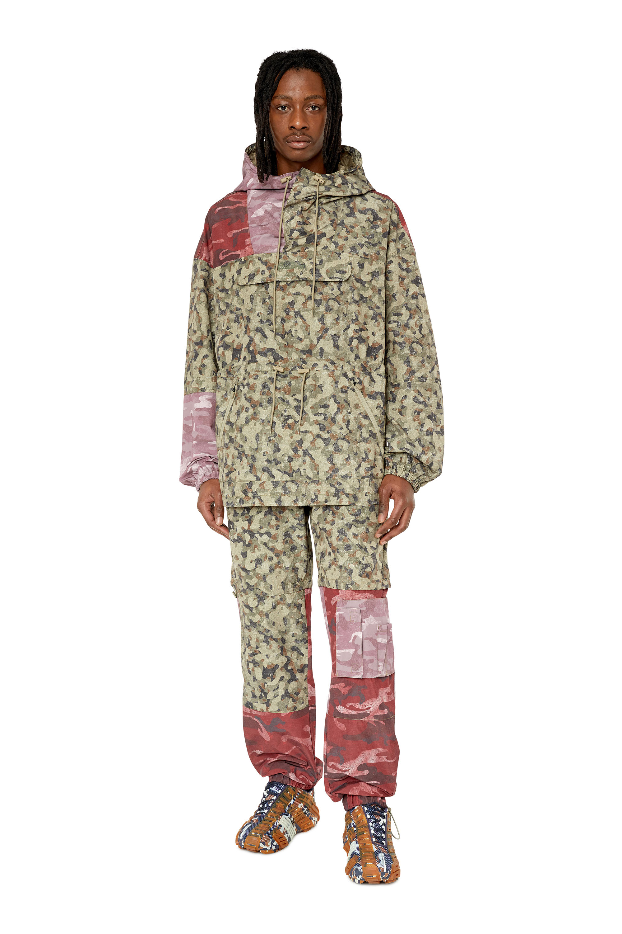 Diesel - AUWT-CALEB-HT07, Vert/Rouge - Image 4
