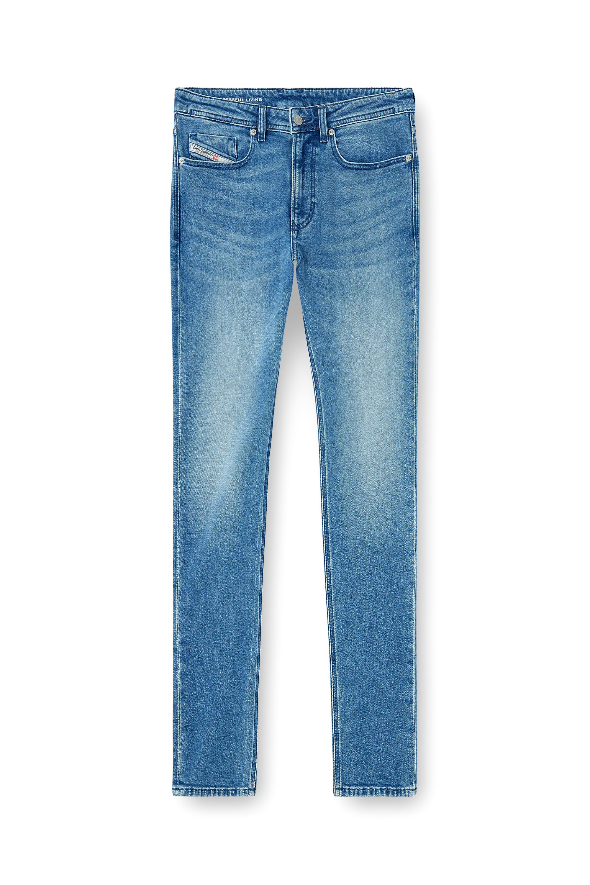 Diesel - Herren Skinny Jeans 1979 Sleenker 0BEBI, Hellblau - 2