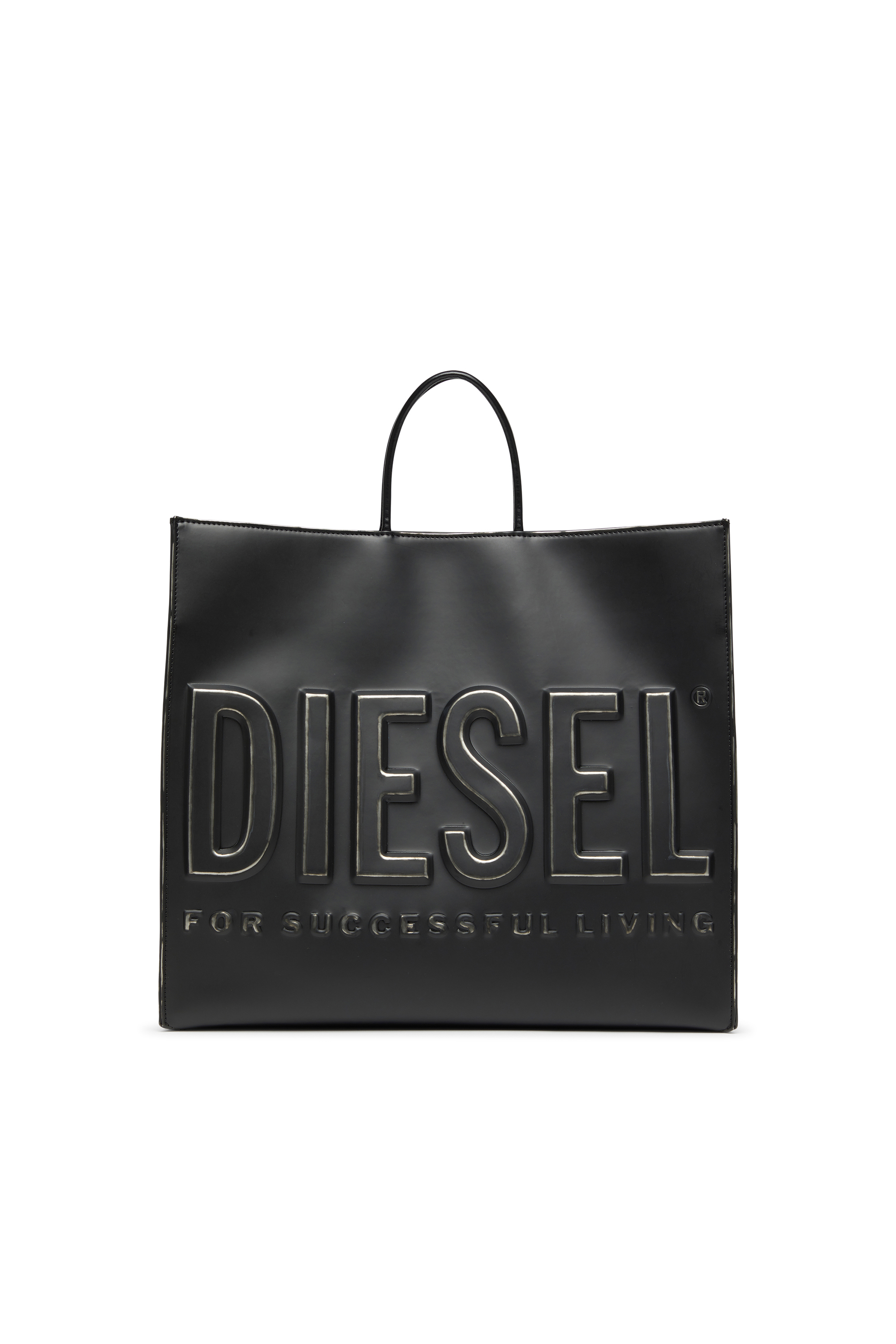 Diesel - DSL 3D TOTE EW X, Dsl 3D Sac avec bandoulière réglable Mixte in Noir - 1
