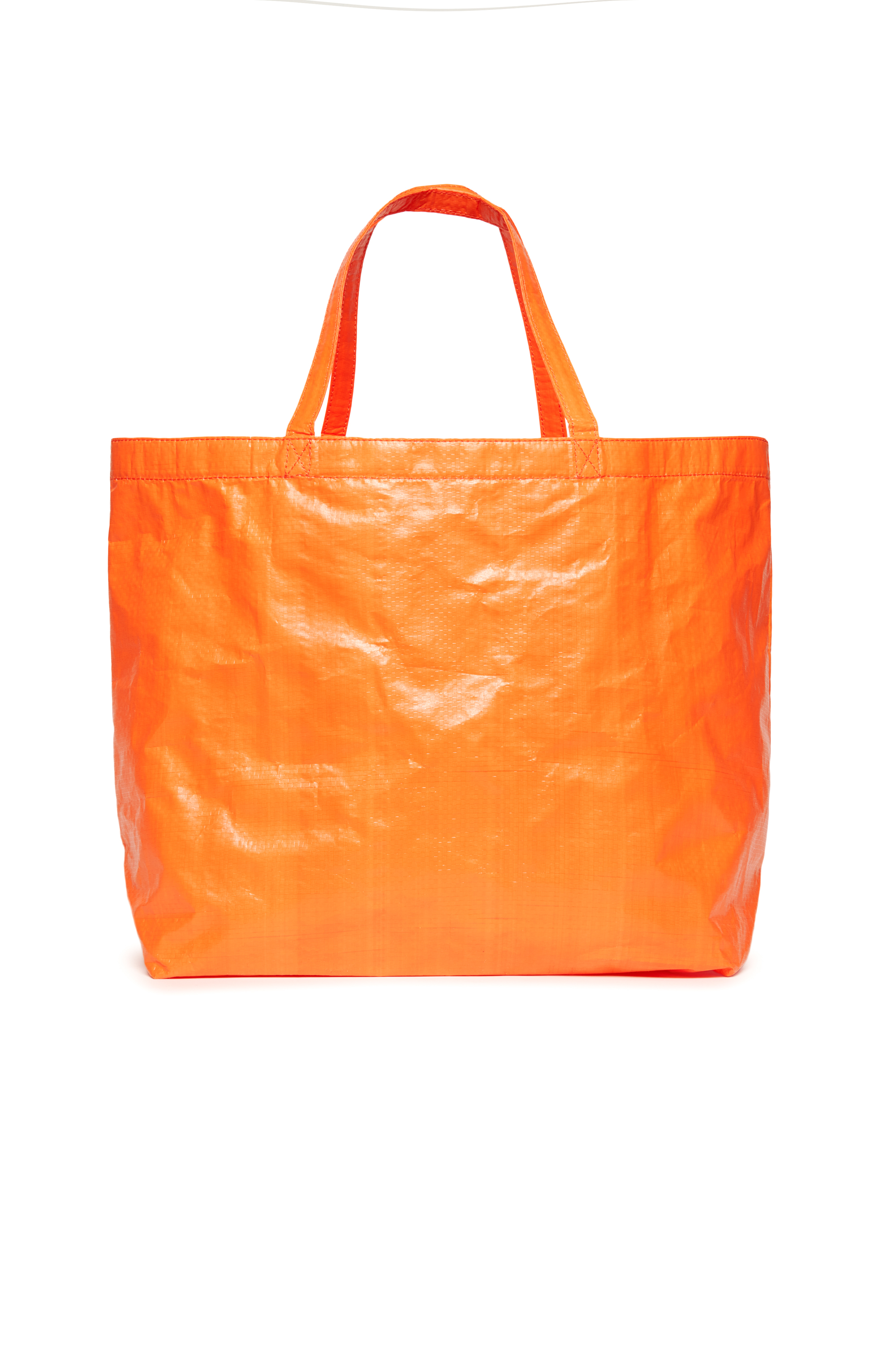 Diesel - WRITTEN, Sac de plage avec imprimé Oval D Femme in Orange - 2