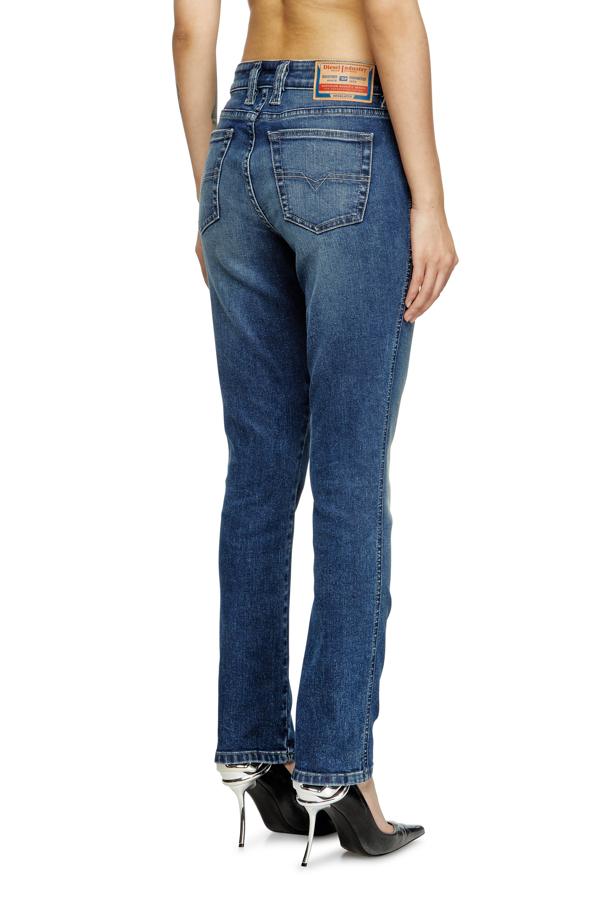 Diesel - Slim Jeans 1992 D-Jiann 0DBEE Femme, Bleu moyen - Image 4