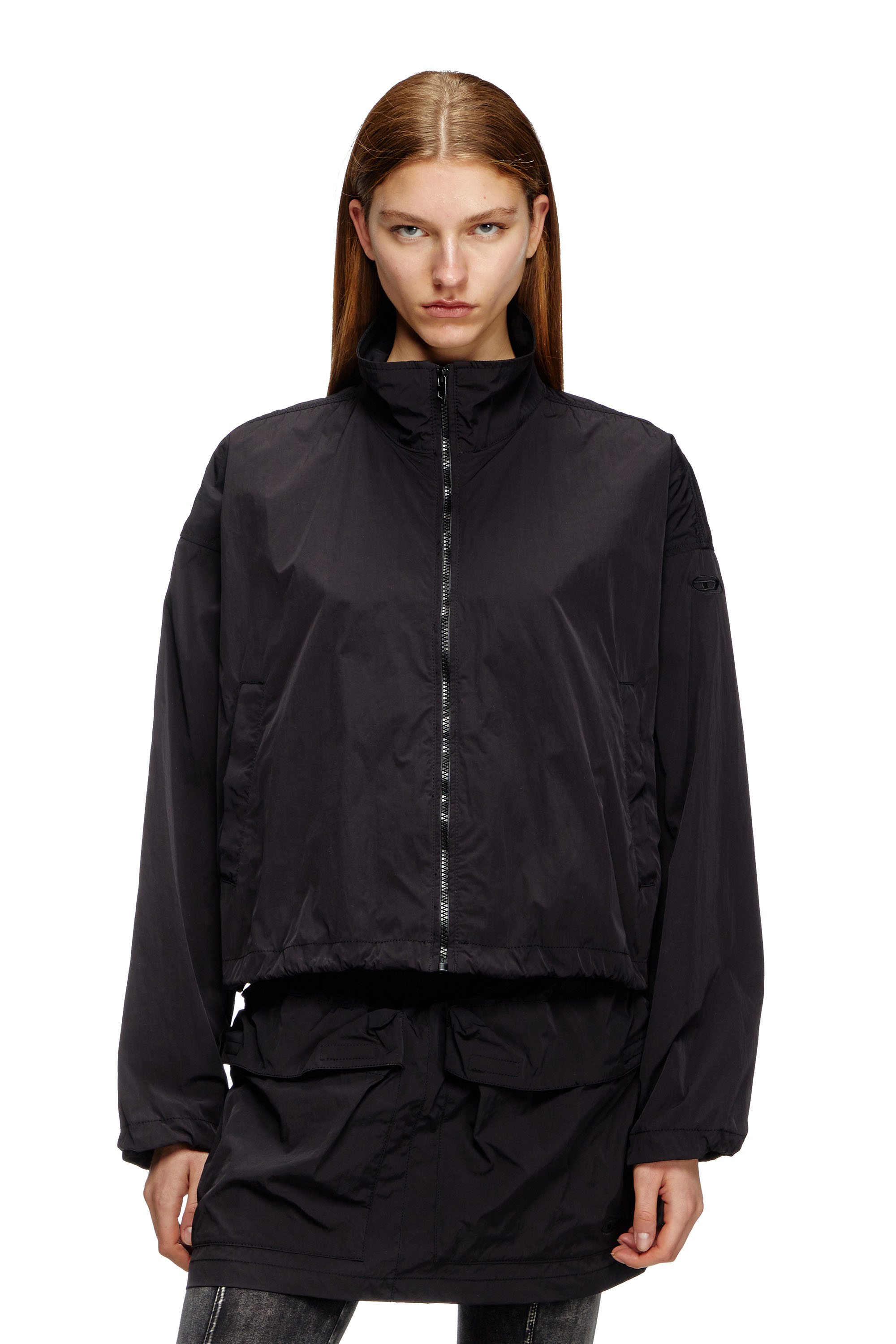 G-LEAM, Noir Diesel - G-LEAM, Coupe-vent en nylon compact Femme in Noir - 3