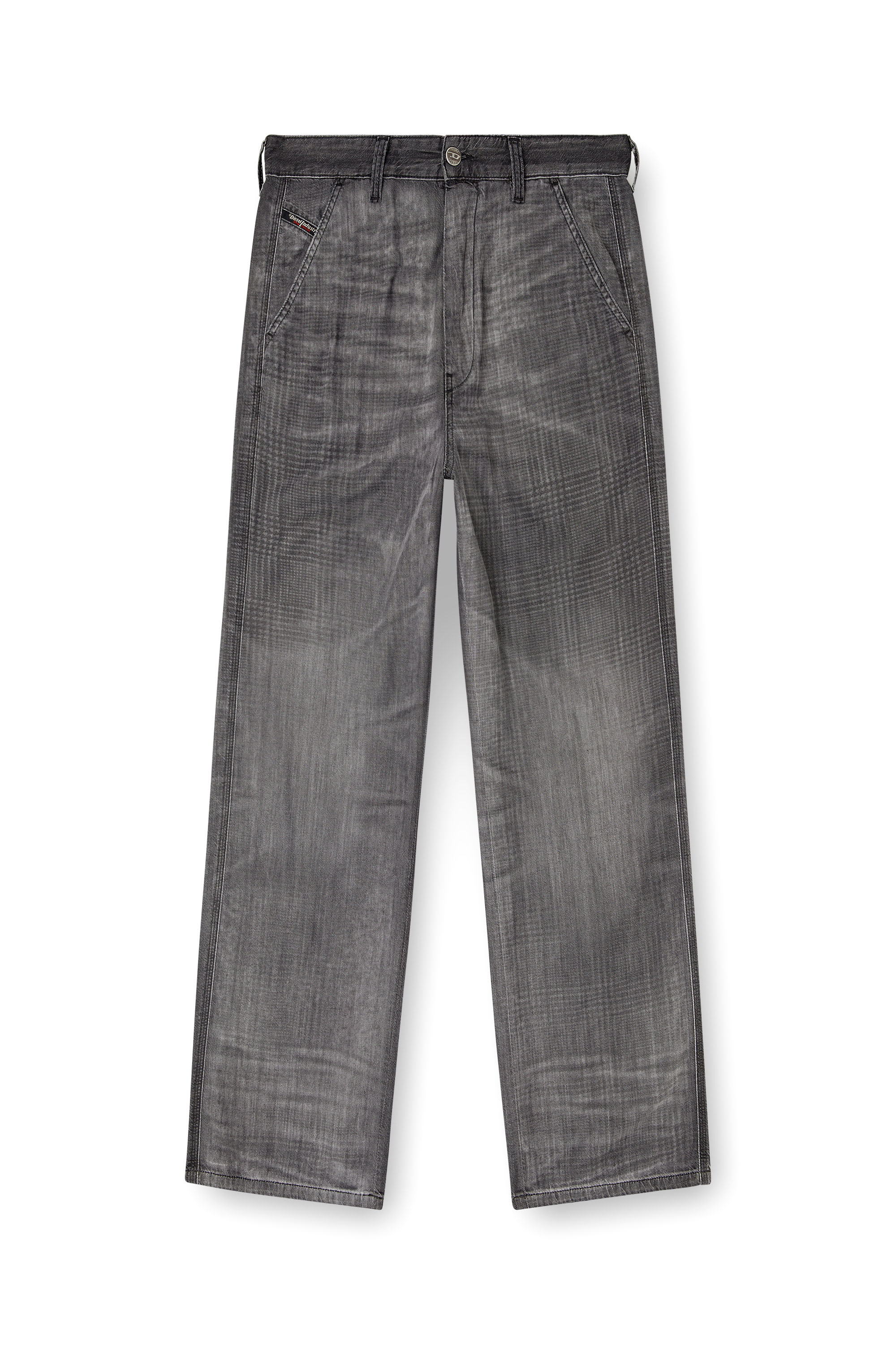 Diesel - Regular Jeans D-Phant-chino 068UJ Mixte, Gris - Image 3