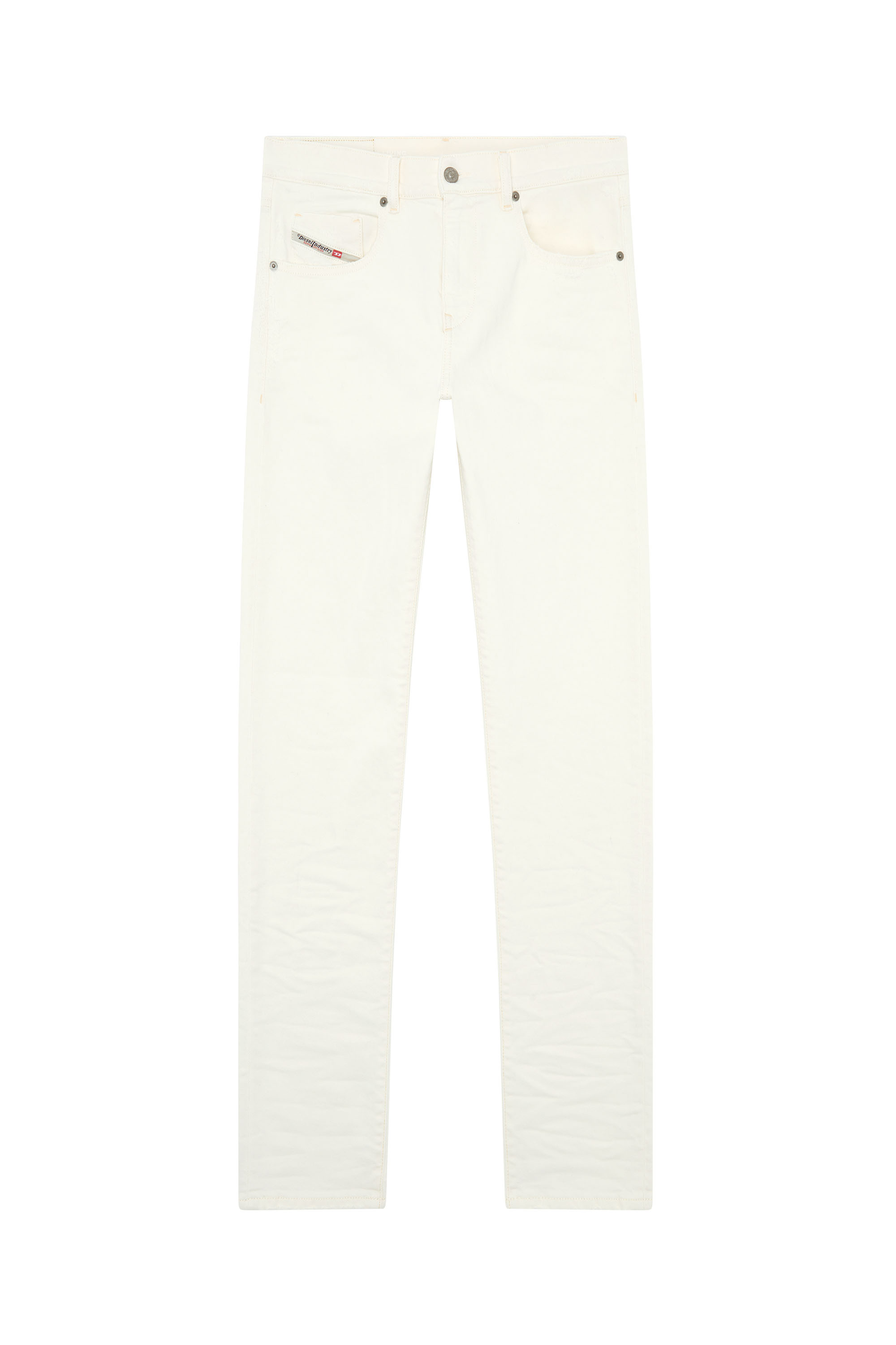 Diesel - Slim Jeans 2019 D-Strukt 09I15, Blanc - Image 5