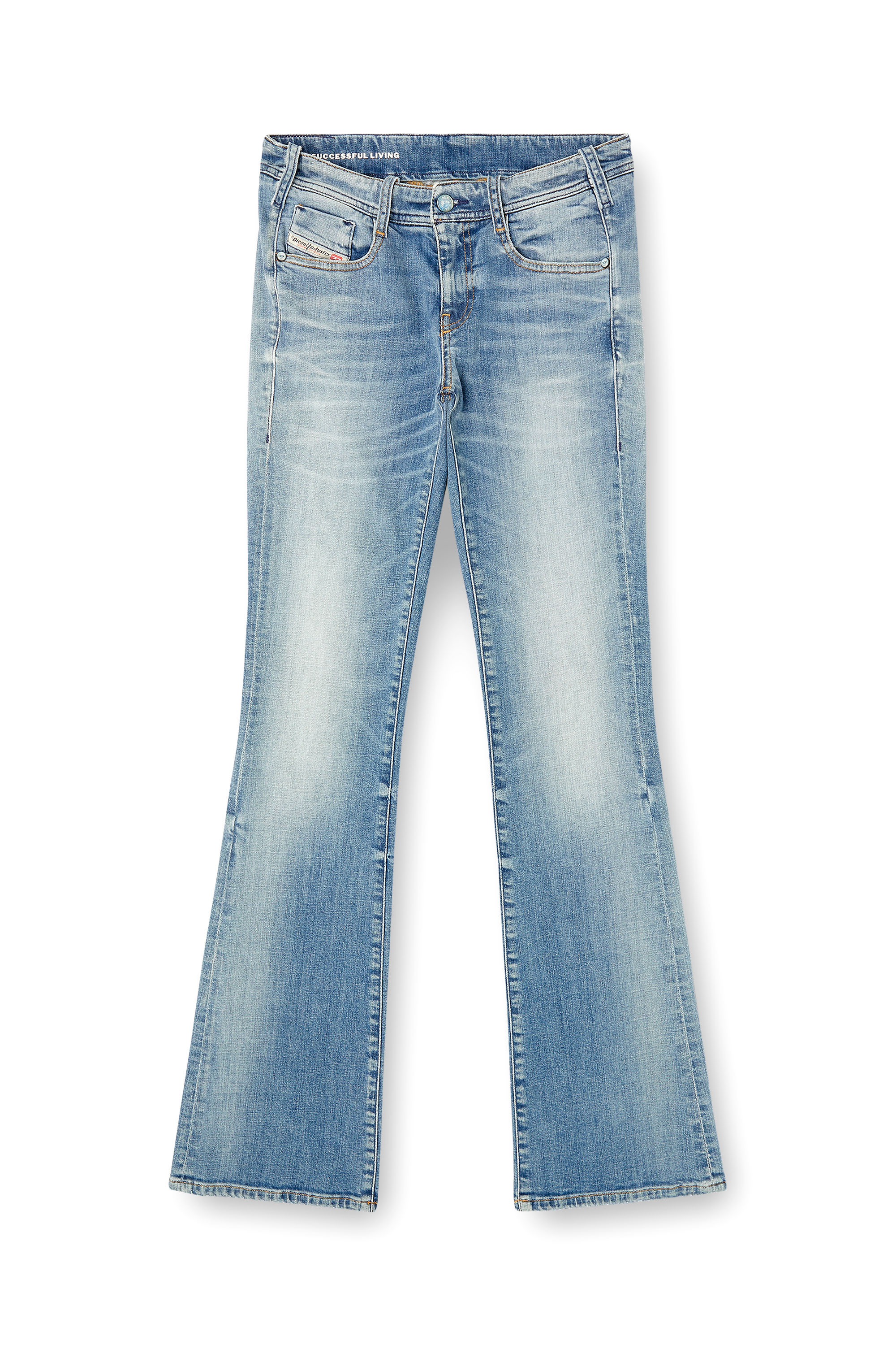 Diesel - Bootcut Jeans 1969 D-Ebbey 09N95 Femme, Bleu Clair - Image 3