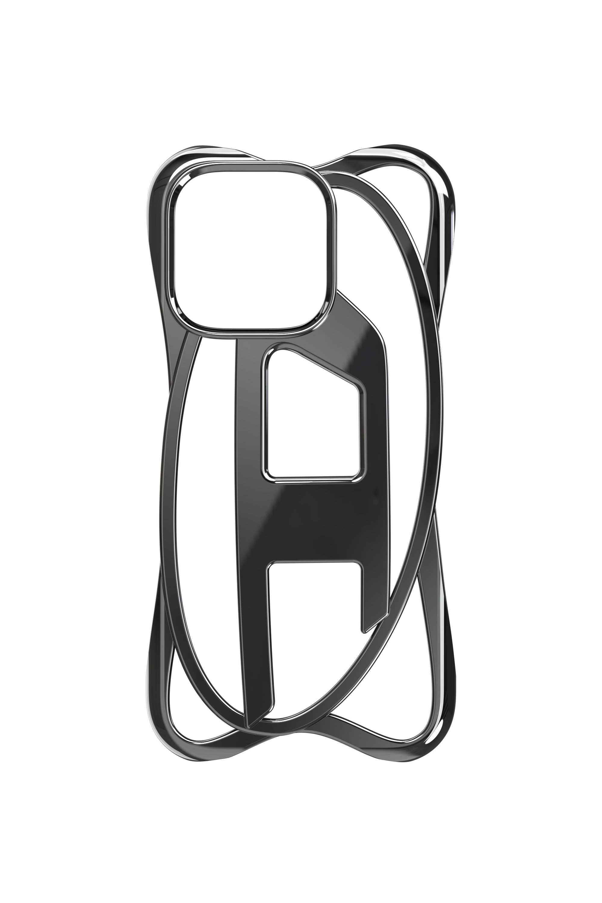 Diesel - 60268 CAGED D CASE, Coque Caged D iPhone 16 Pro Mixte in Noir - 4