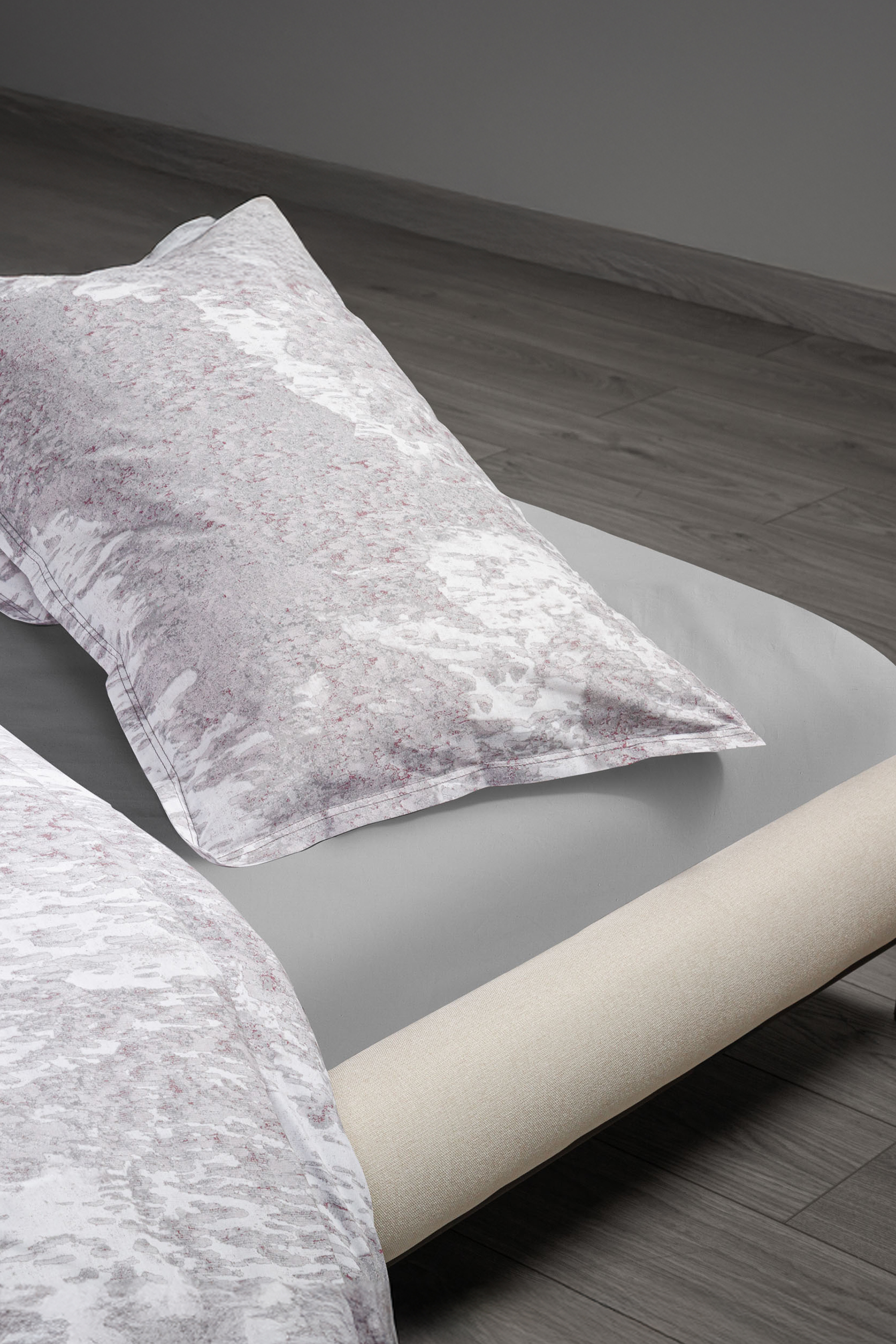 Diesel - 1015007 ACID RAIN - COTTON DUVET COVER, Parure Copripiumino in Cotone Unisex in Grigio - 2