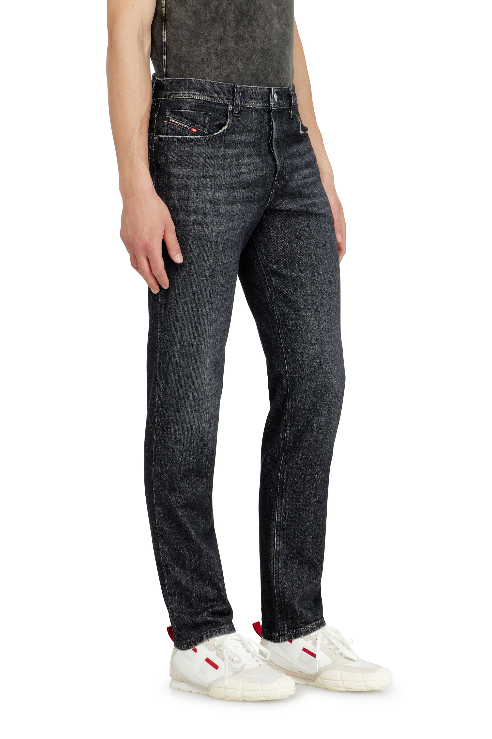 Diesel - Herren Regular Jeans 2023 D-Finitive 09P79, Schwarz/Dunkelgrau - 7