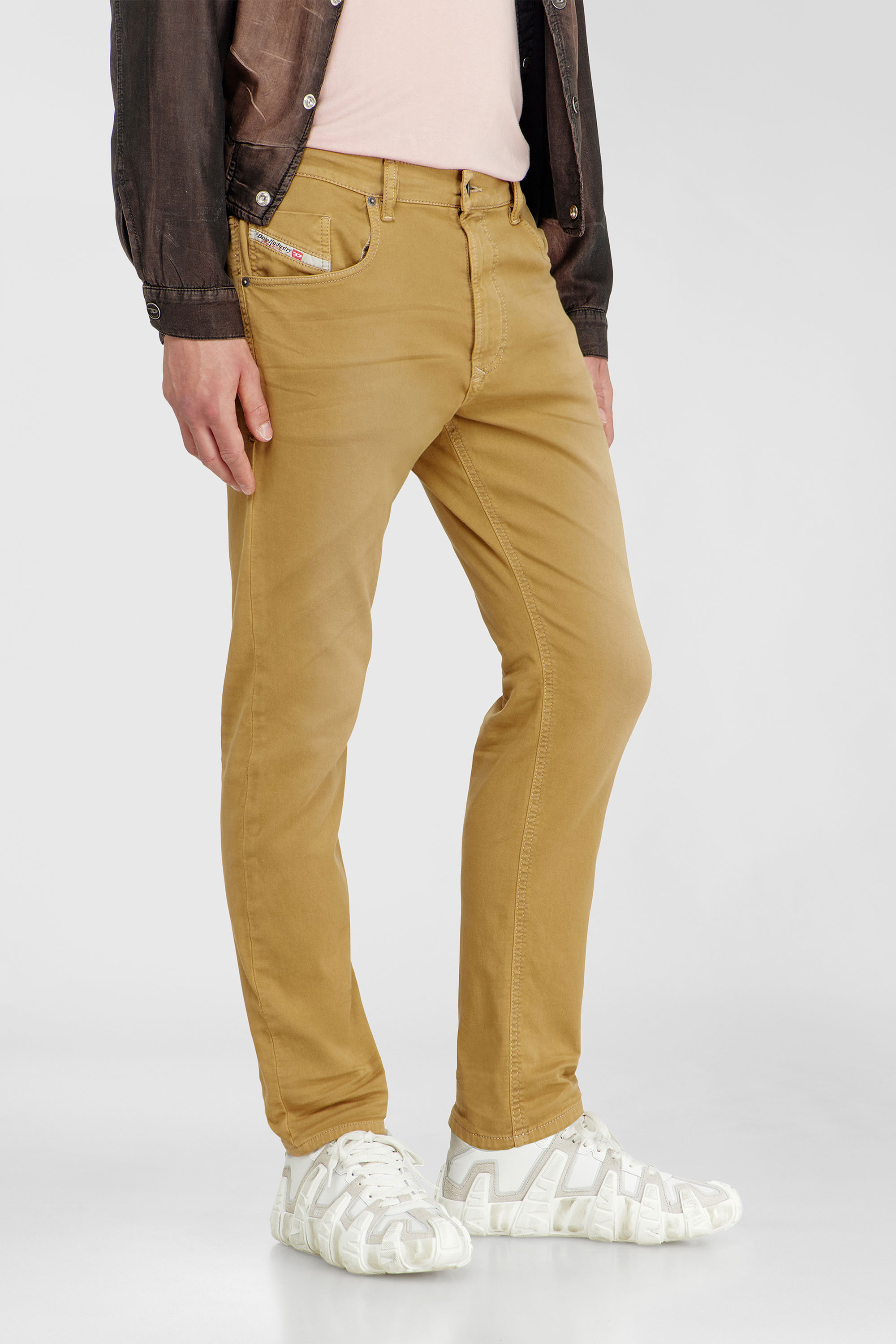 Diesel - Herren Regular 2032 D-Krooley-BW Joggjeans&reg; 0670M, Dunkelbeige - 7