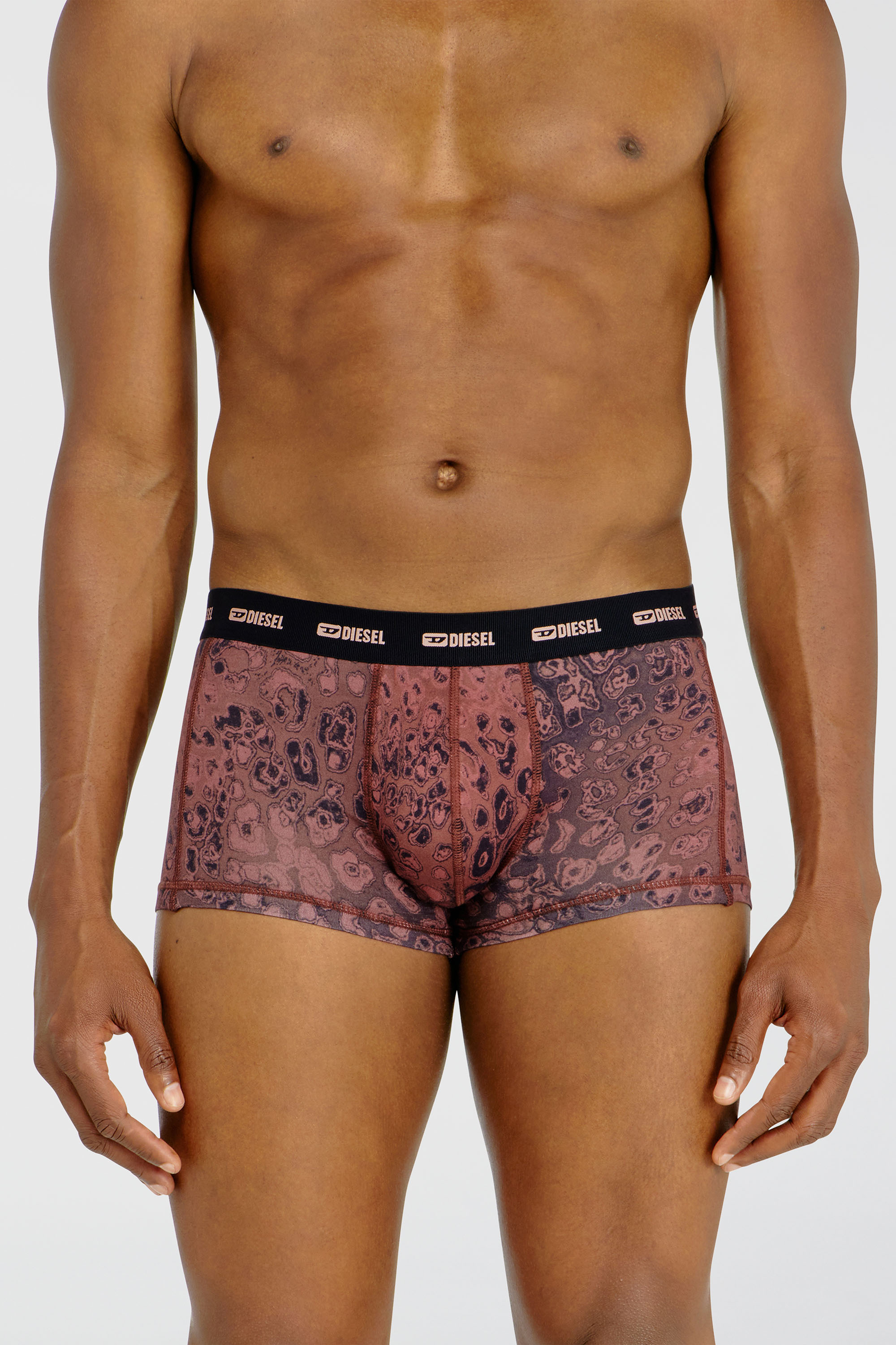Diesel - DAMIEN-UTLT-3PACK, Herren Boxershorts aus Stretch-Baumwolle im Dreierpack in Violett - 2