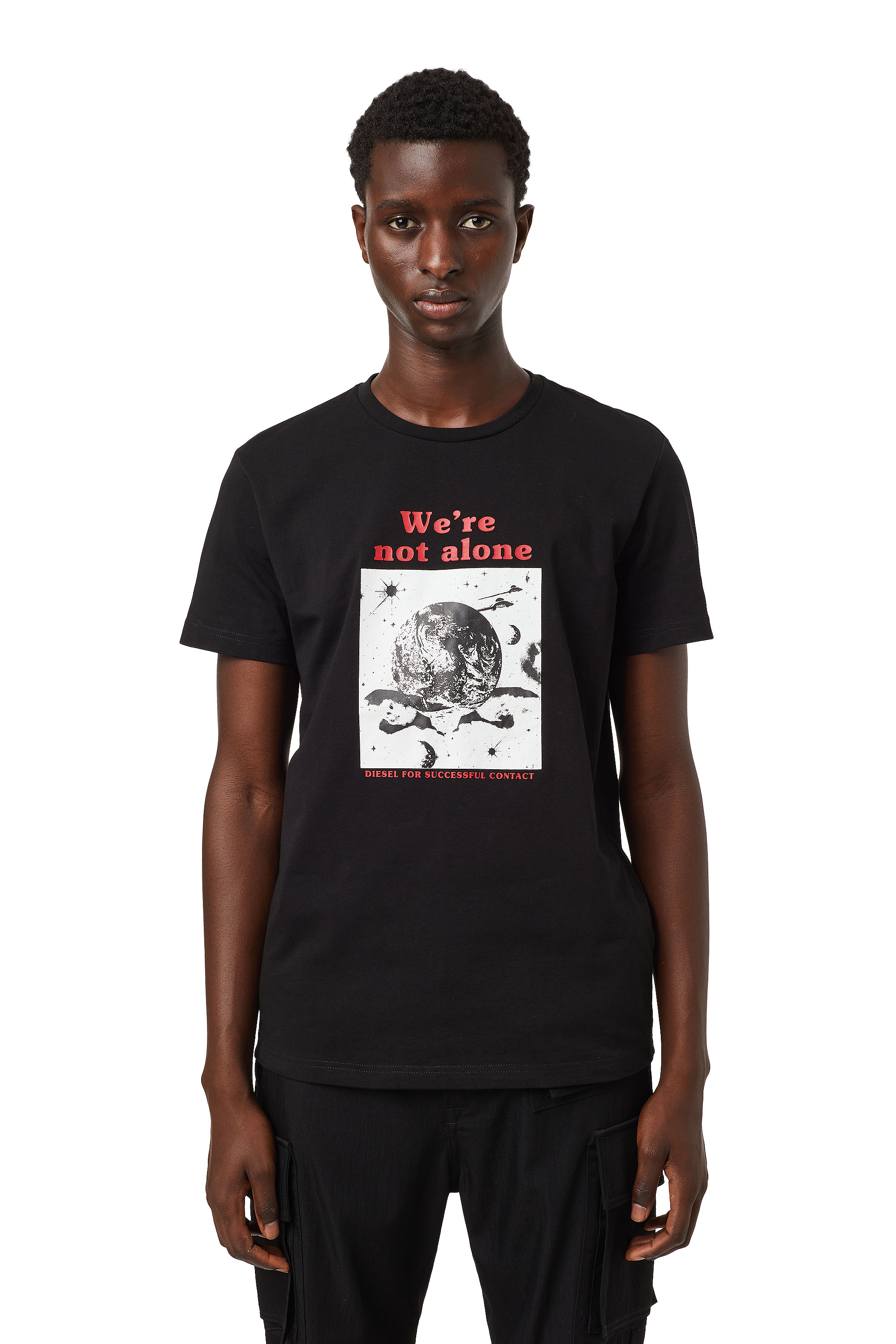 T-DIEGOS-B19, Schwarz - T-Shirts