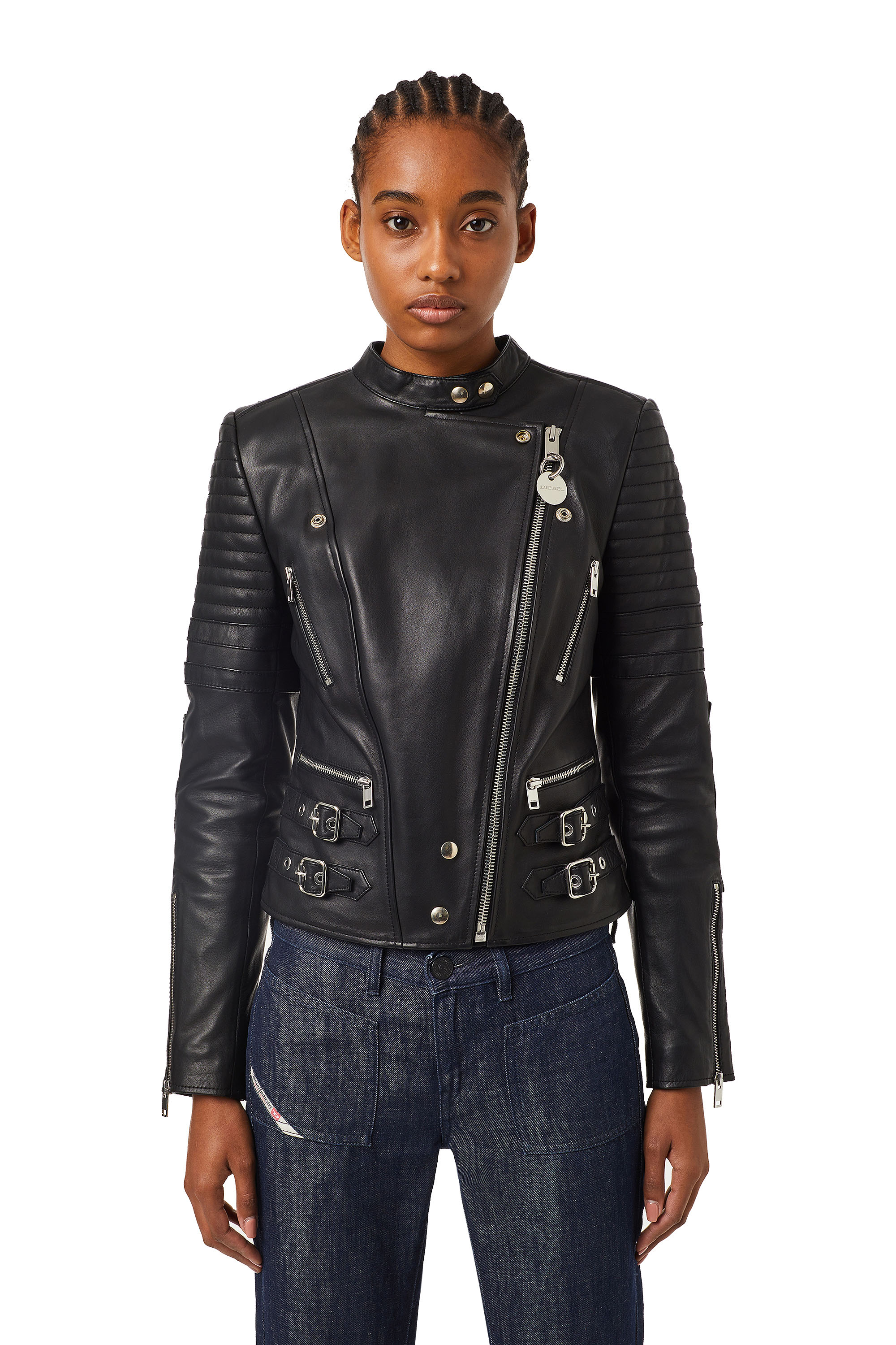 L-IGE-NEW, Noir - Vestes de cuir