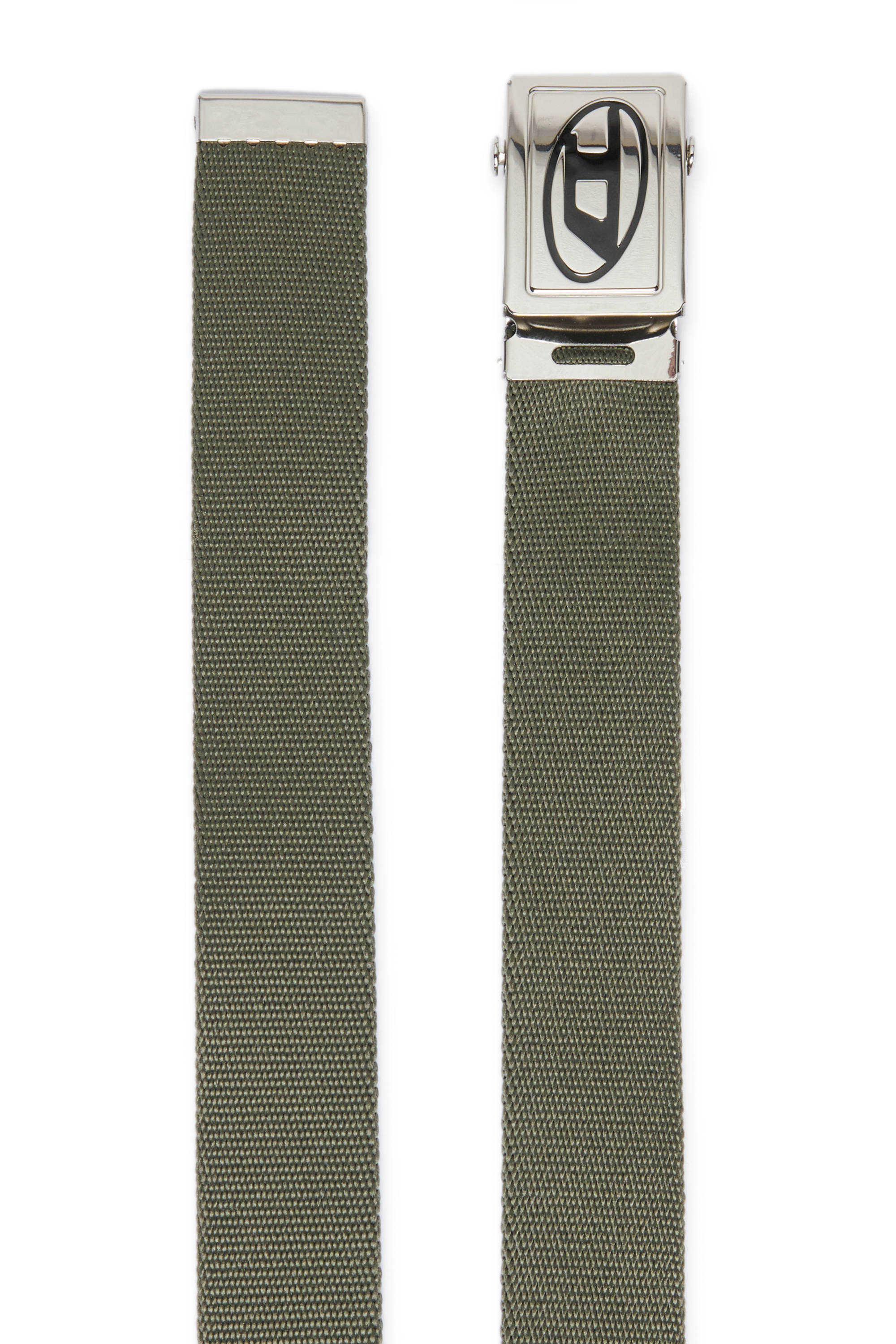 Diesel - BALTY, Ceinture 3 cm avec boucle Oval D Homme in Vert - 3