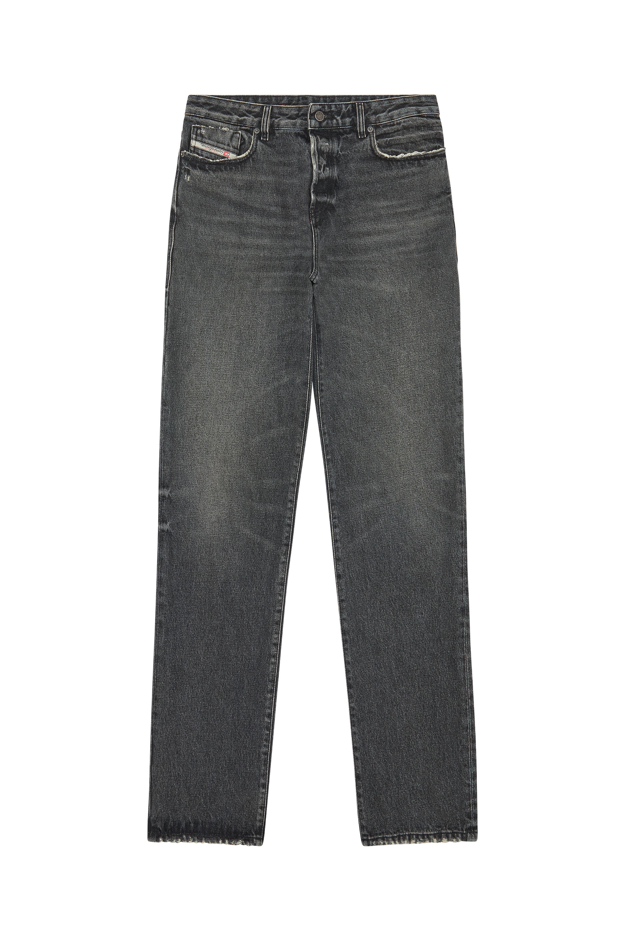 1955 007K8 Straight Jeans, Schwarz/Dunkelgrau - Jeans
