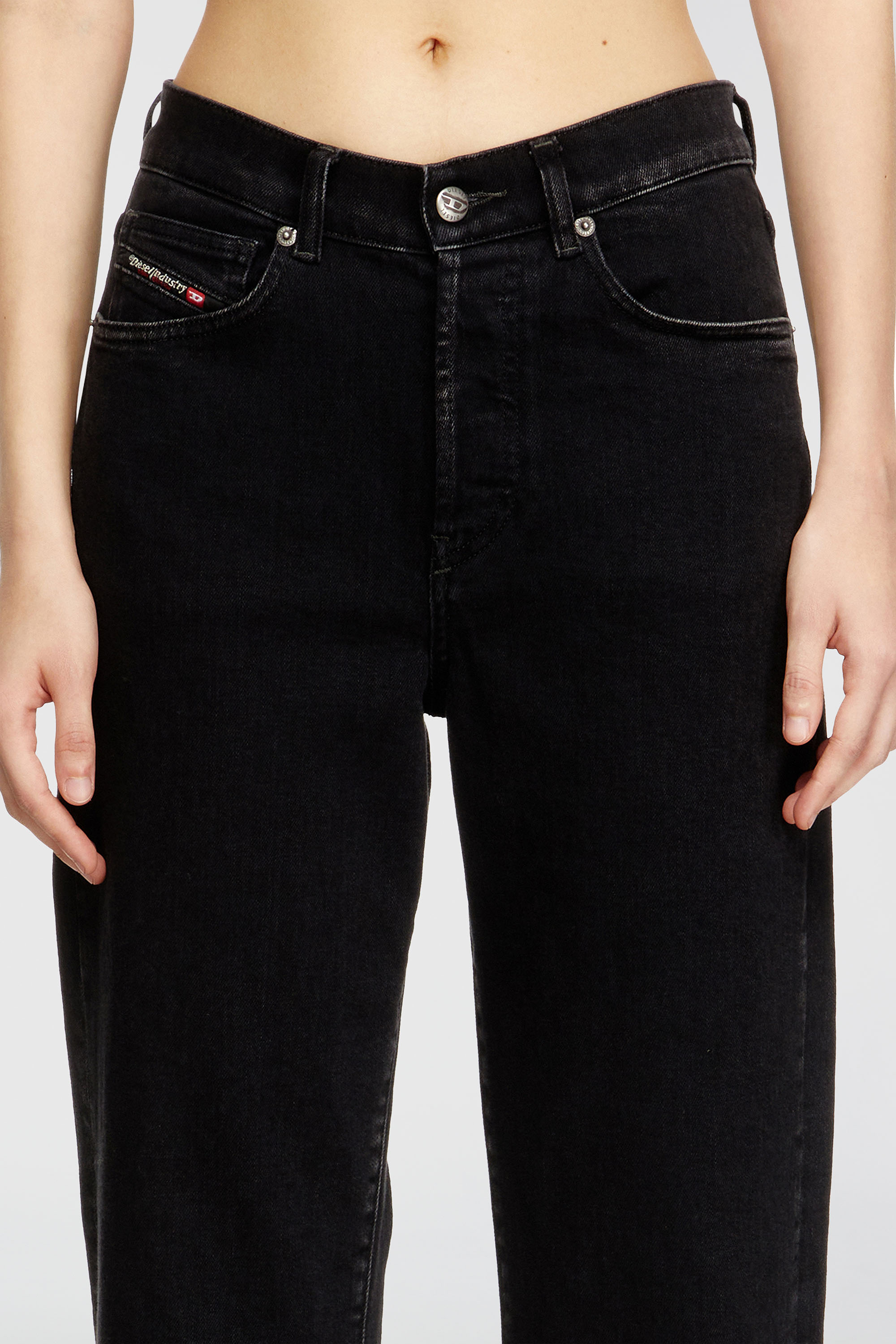 Diesel - Damen Regular Jeans 1971 D-Sent 09N89, Schwarz/Dunkelgrau - 5