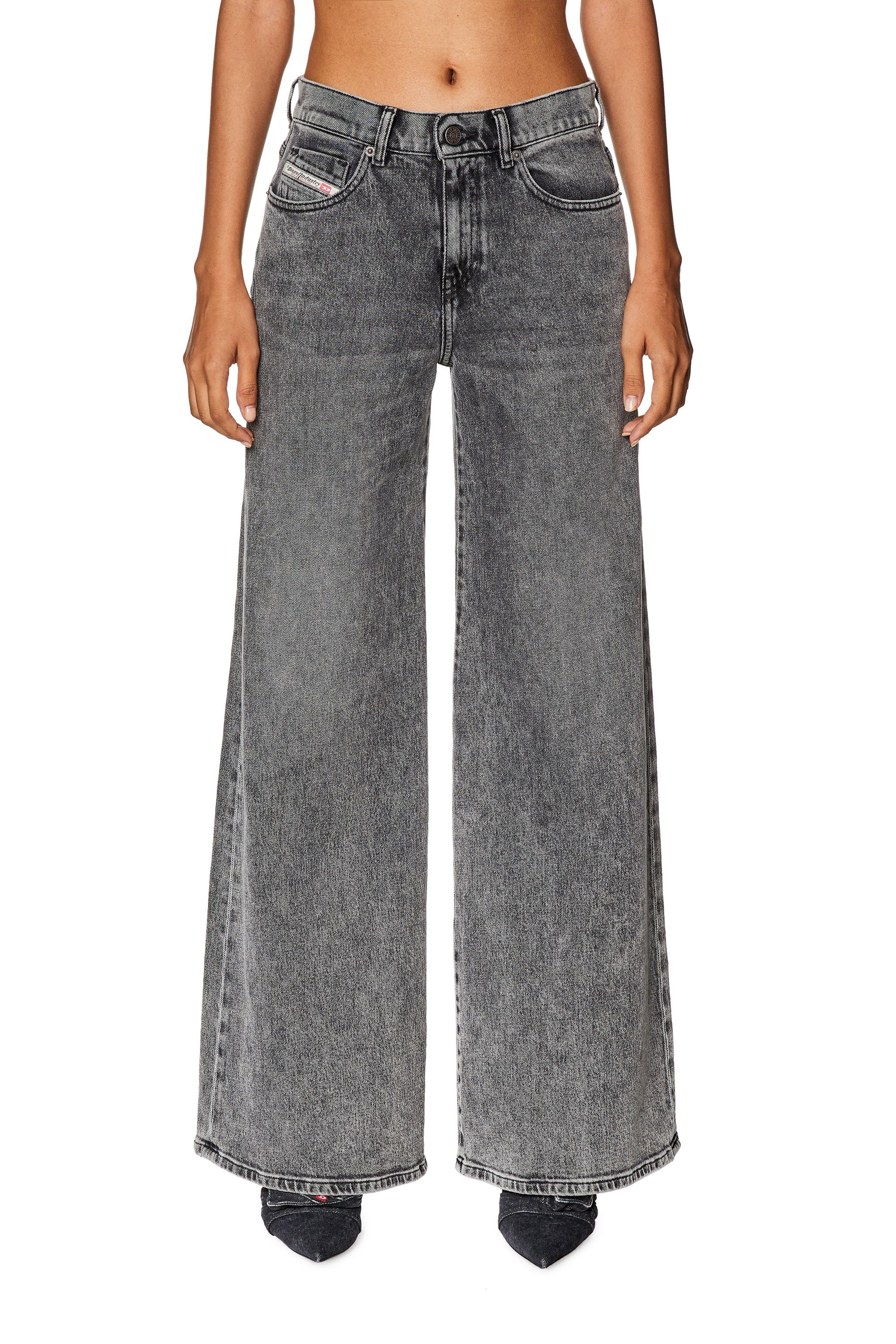 Diesel - Bootcut and Flare Jeans 1978 D-Akemi 09G57, Grigio - Image 2
