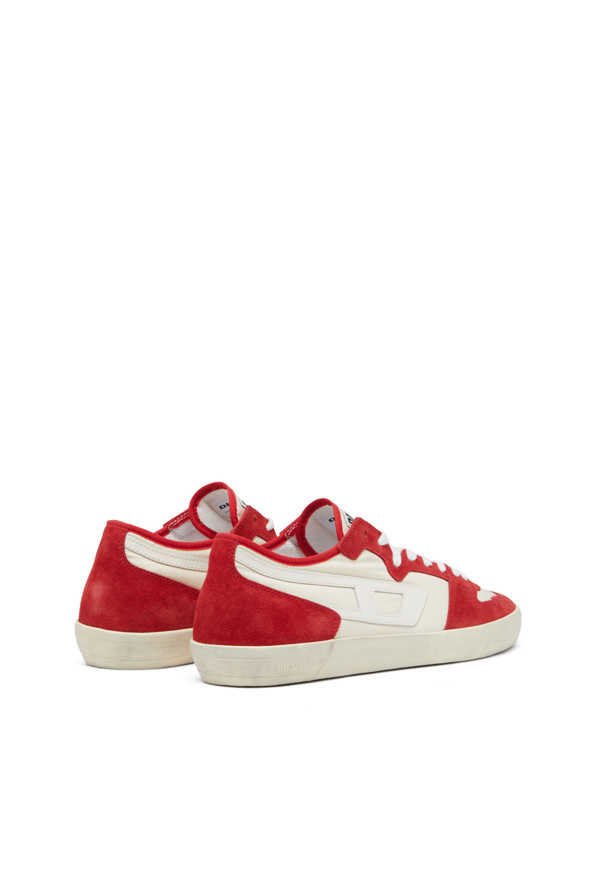 Diesel - S-LEROJI D-1 LOW, S-Leroji D-Sneakers en ripstop matelassé et cuir suédé Homme in Polychrome - 3