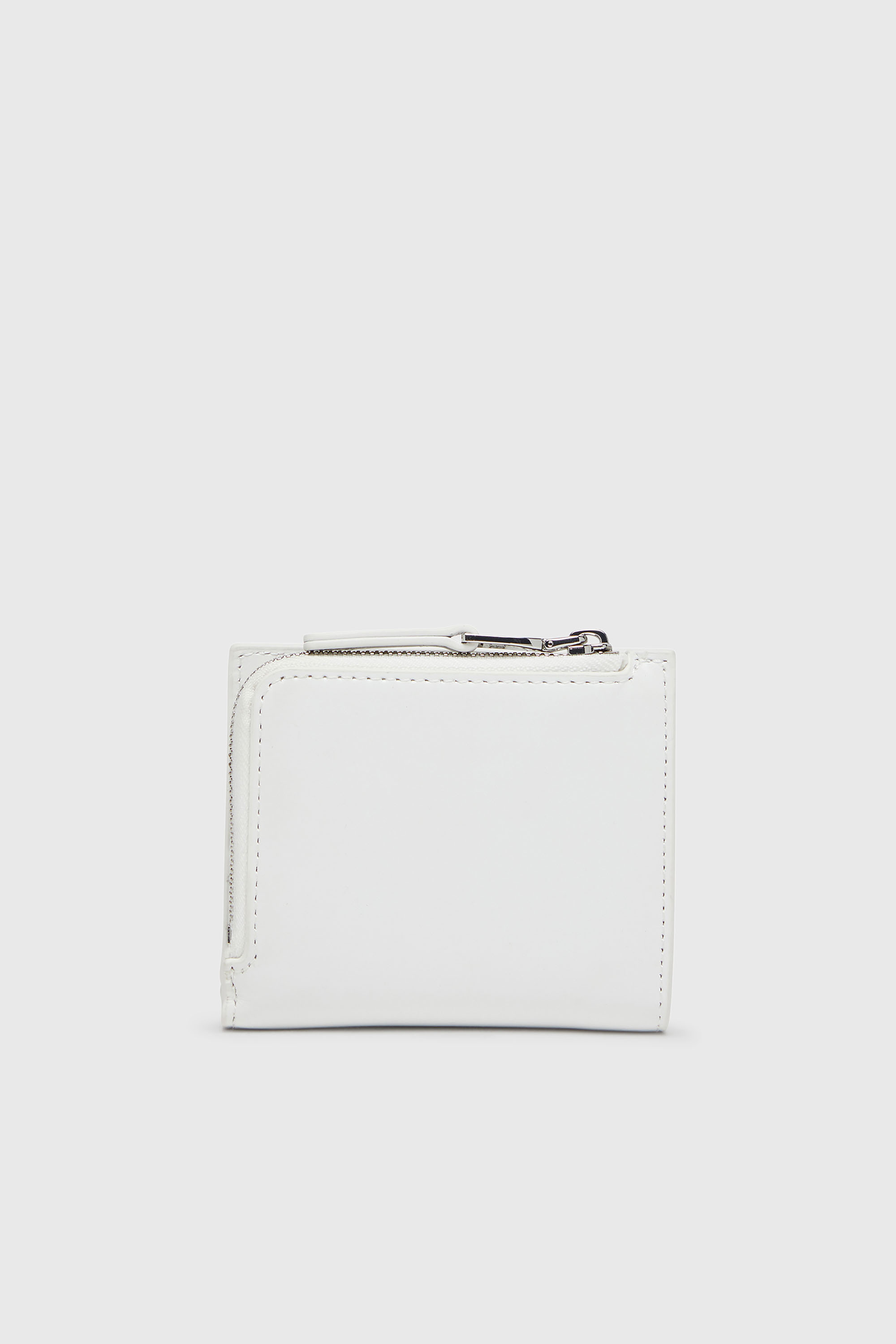 Diesel - 1DR BI FOLD ZIP L, Portafoglio a libro in pelle Donna in Bianco - 2