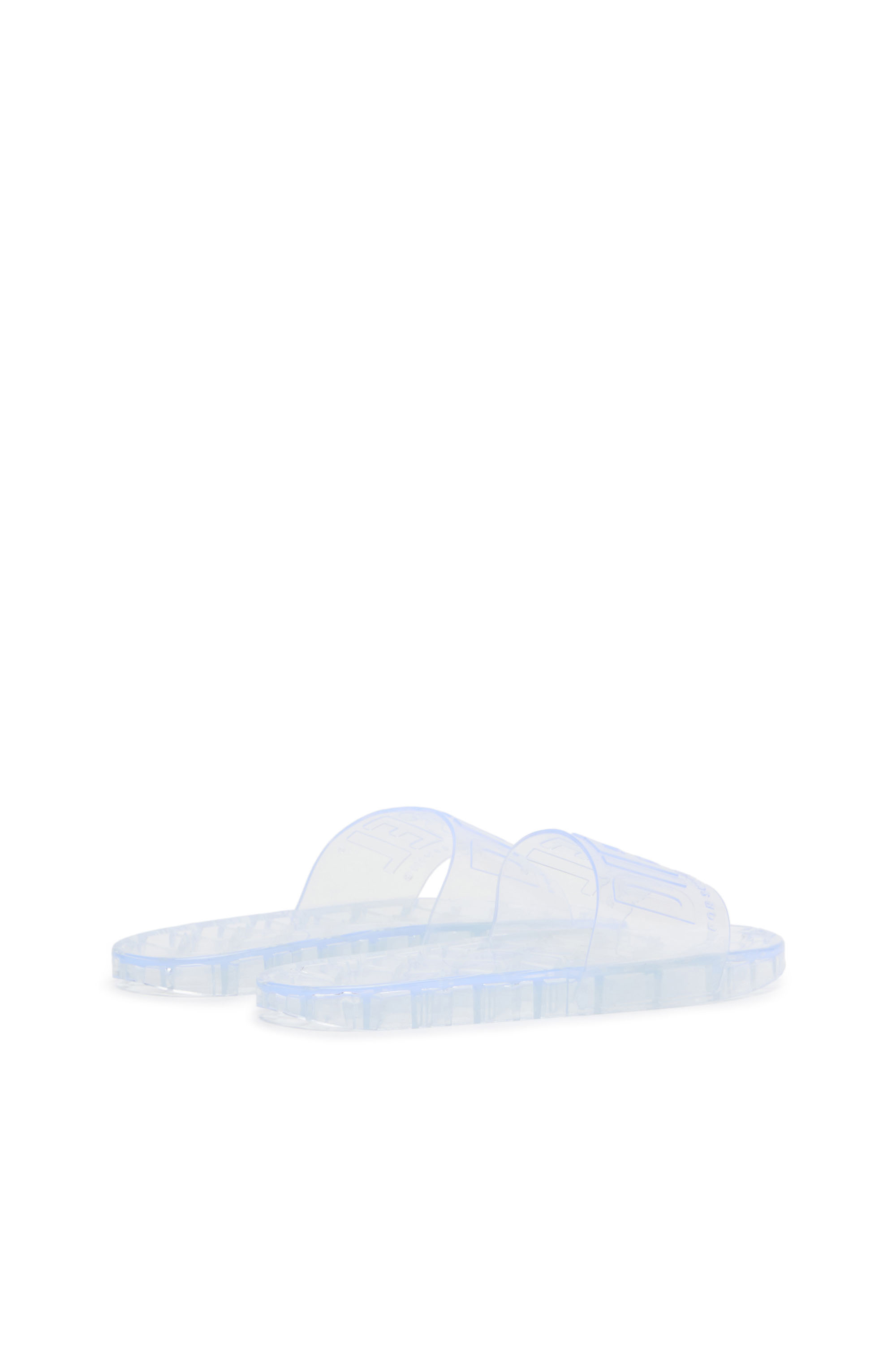 Diesel - SA-KARAIBI GL X, Donna Sa-Karaibi-Ciabatte da piscina in PVC trasparente in Bianco - Image 3