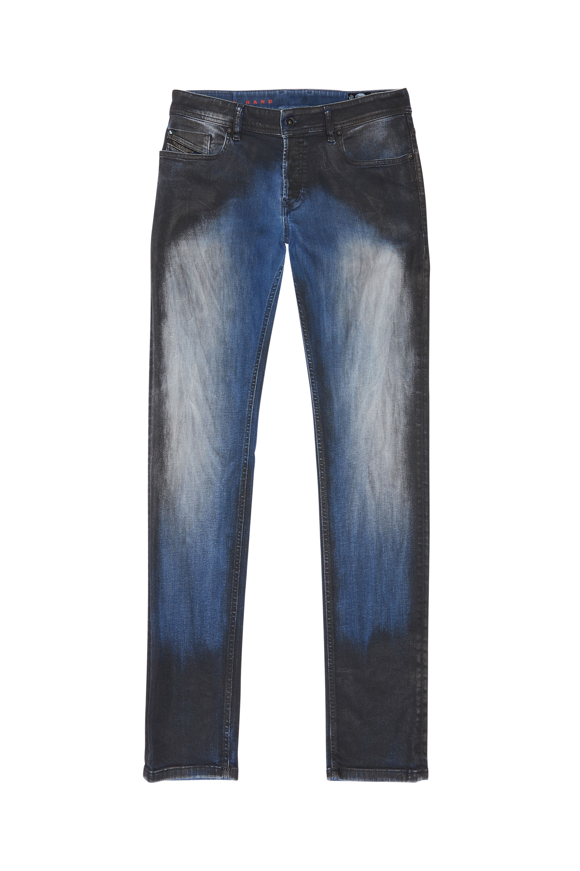Diesel - SLEENKER, Diesel Uomo - Jeans Nero/Grigio scuro Uomo in Blu - 1