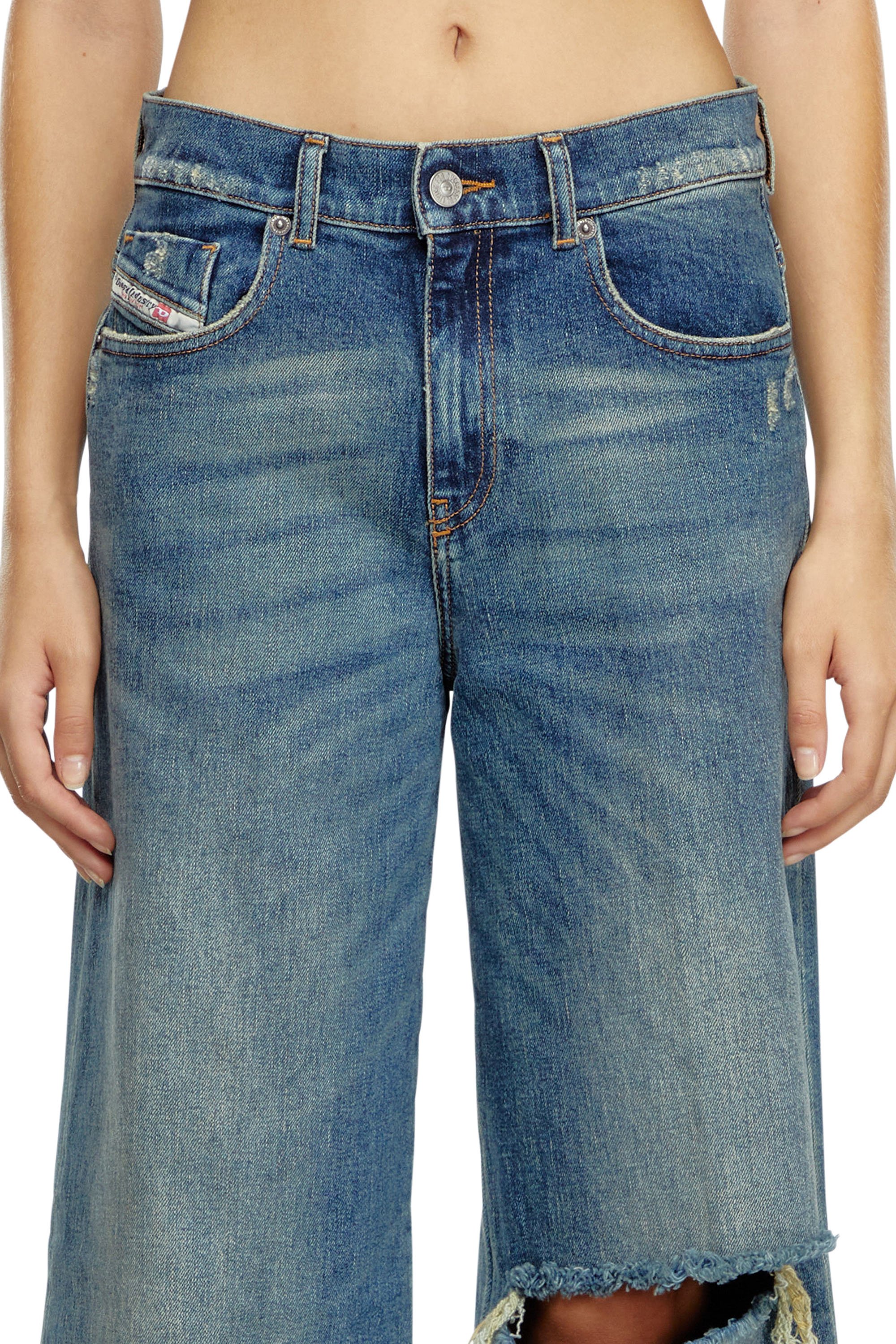 Diesel - Flare Jeans 1978 D-Akemi 007M5 Femme, Bleu moyen - Image 4