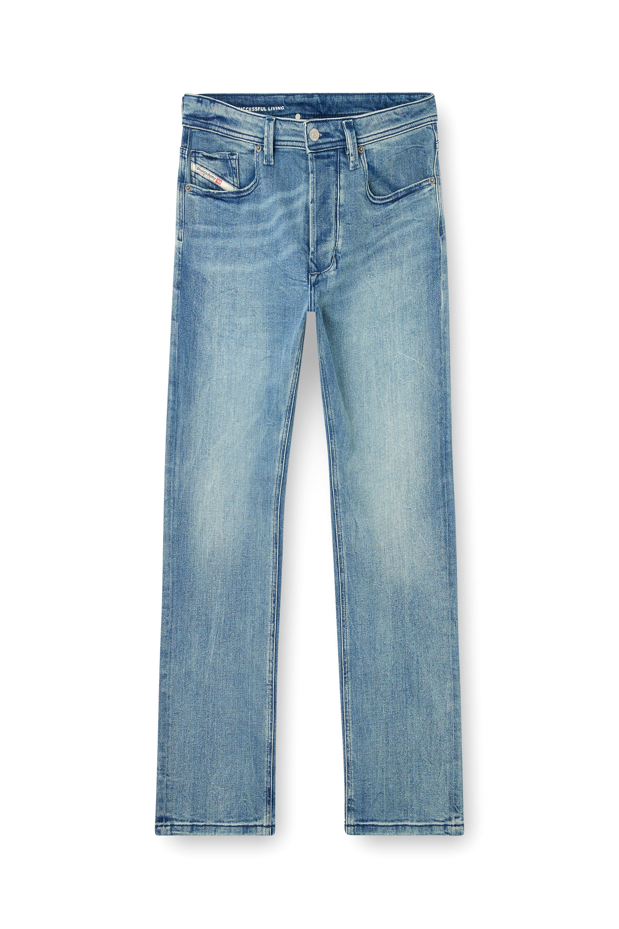 Diesel - Regular Jeans 1985 Larkee 0BMBW Uomo, Blu medio - Image 3