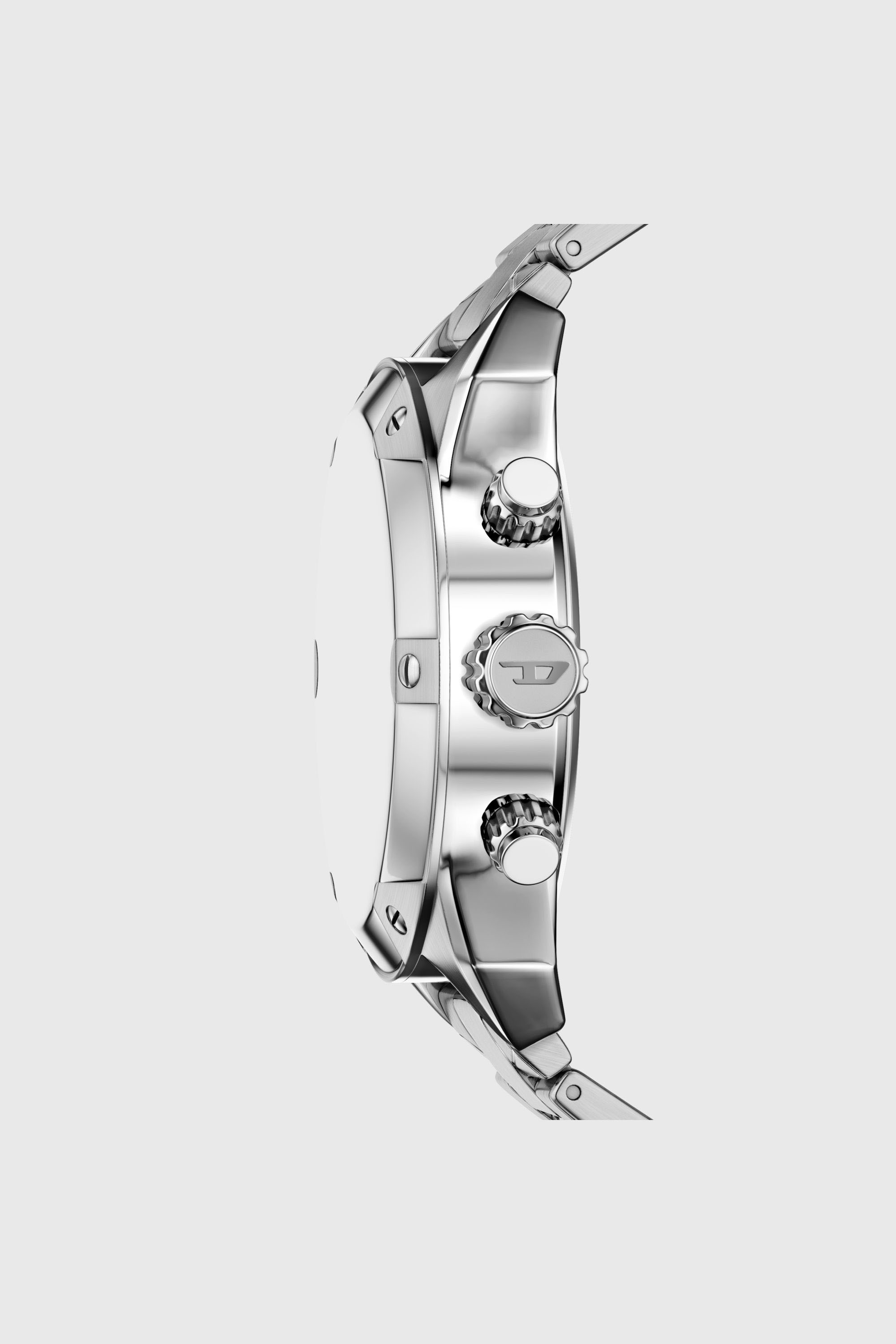 Diesel - DZ4712 WATCH, Orologio Spiked in acciaio inox con borchie Uomo in Argento - 3