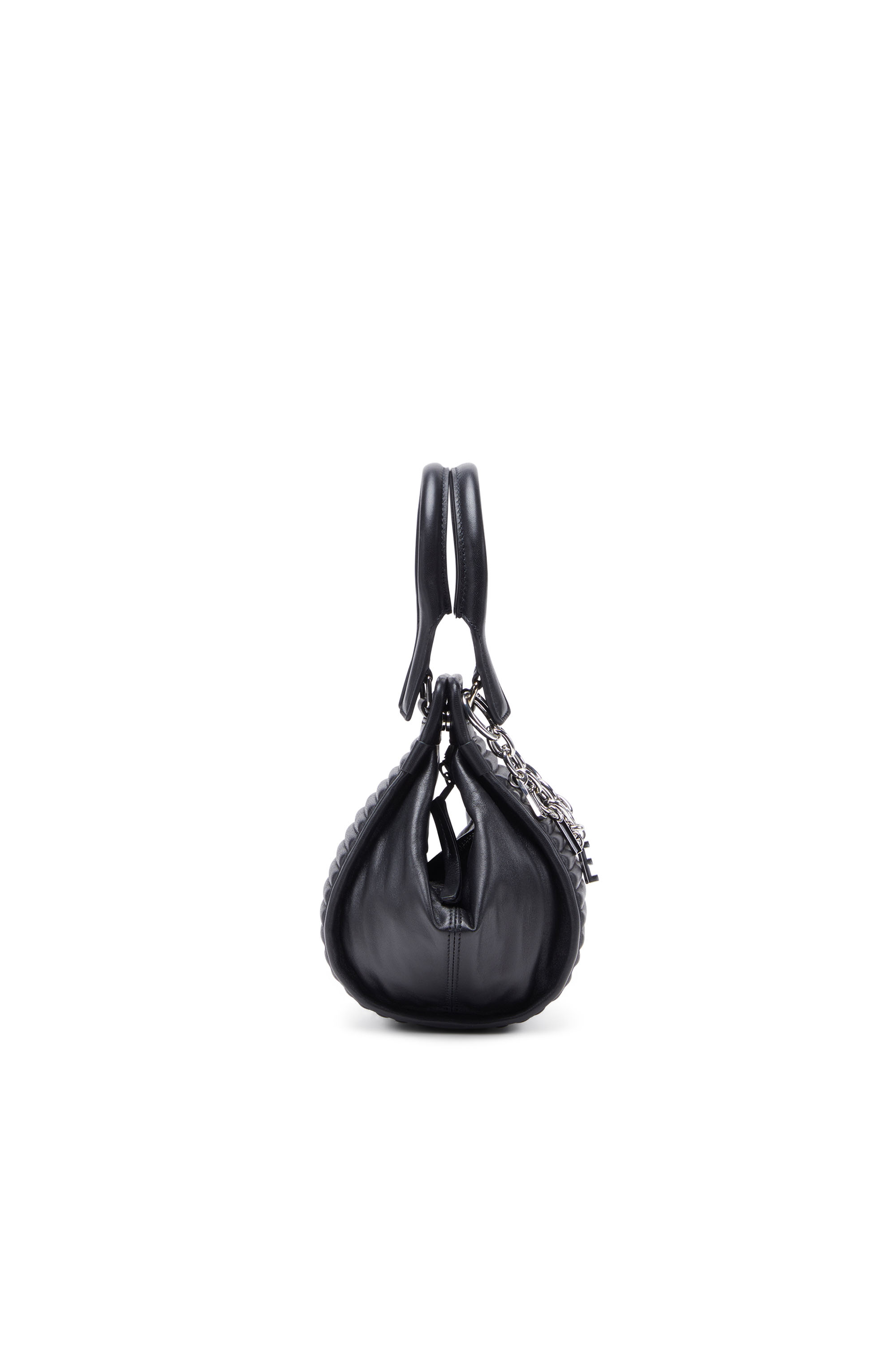 Diesel - D-VINA-RR XS, D-Vina-RR XS - Sac à main en cuir Femme in Noir - 4