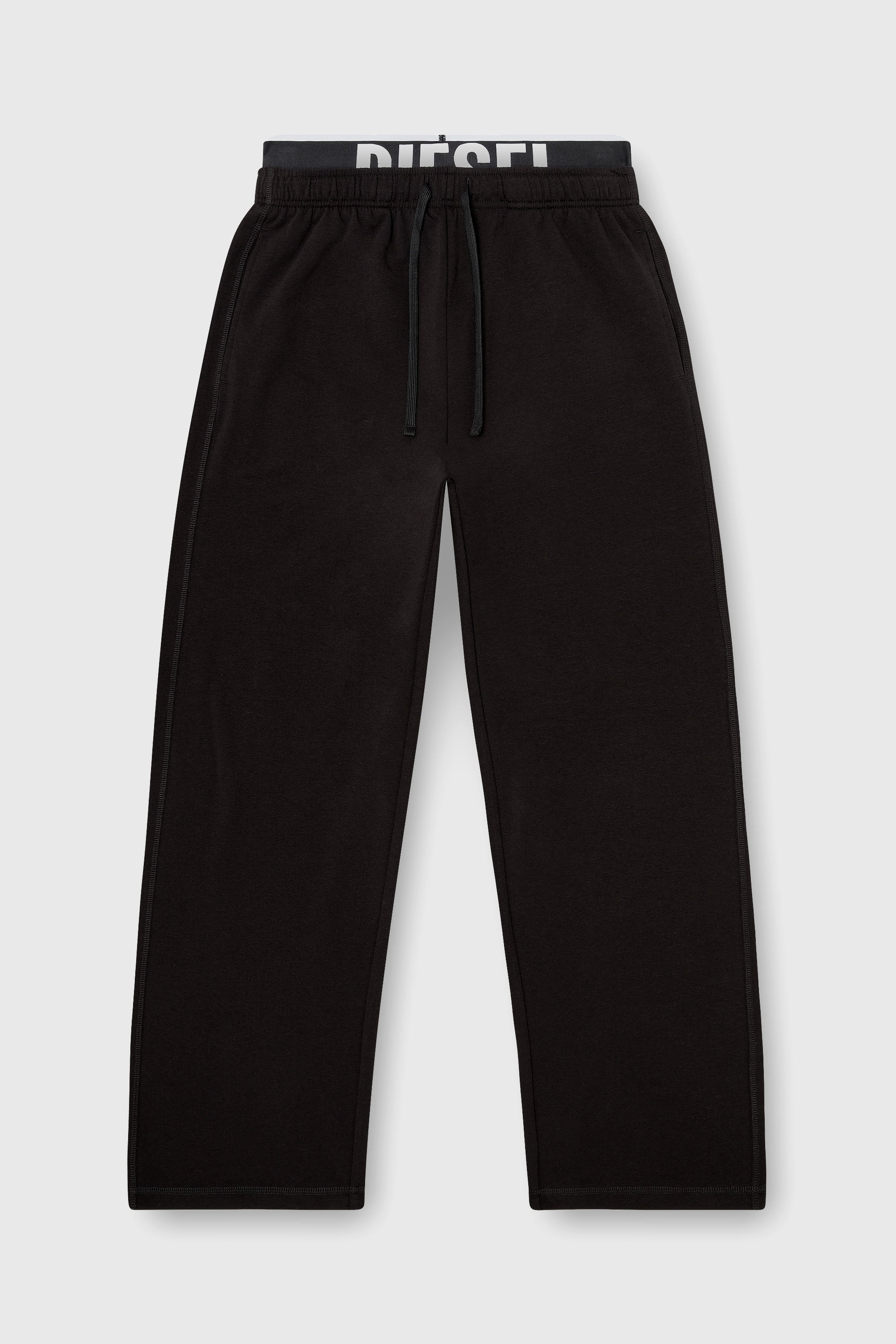 Diesel - BRADLEY-D-POP, Pantaloni in cotone con logo Uomo in Nero - 2
