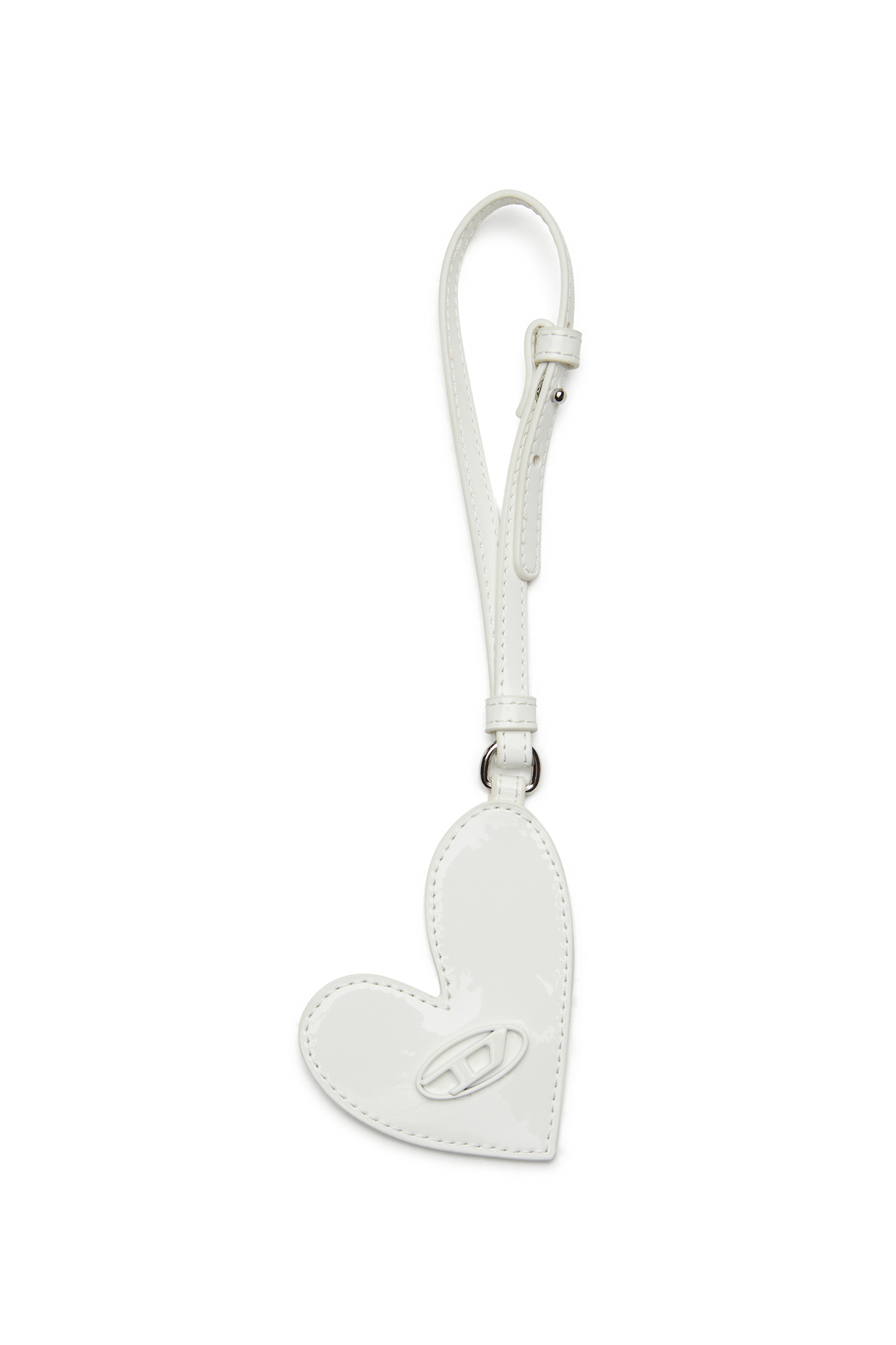 Diesel - PLAY MIRROR, Charm con specchio effetto lucido Donna in Bianco - 1