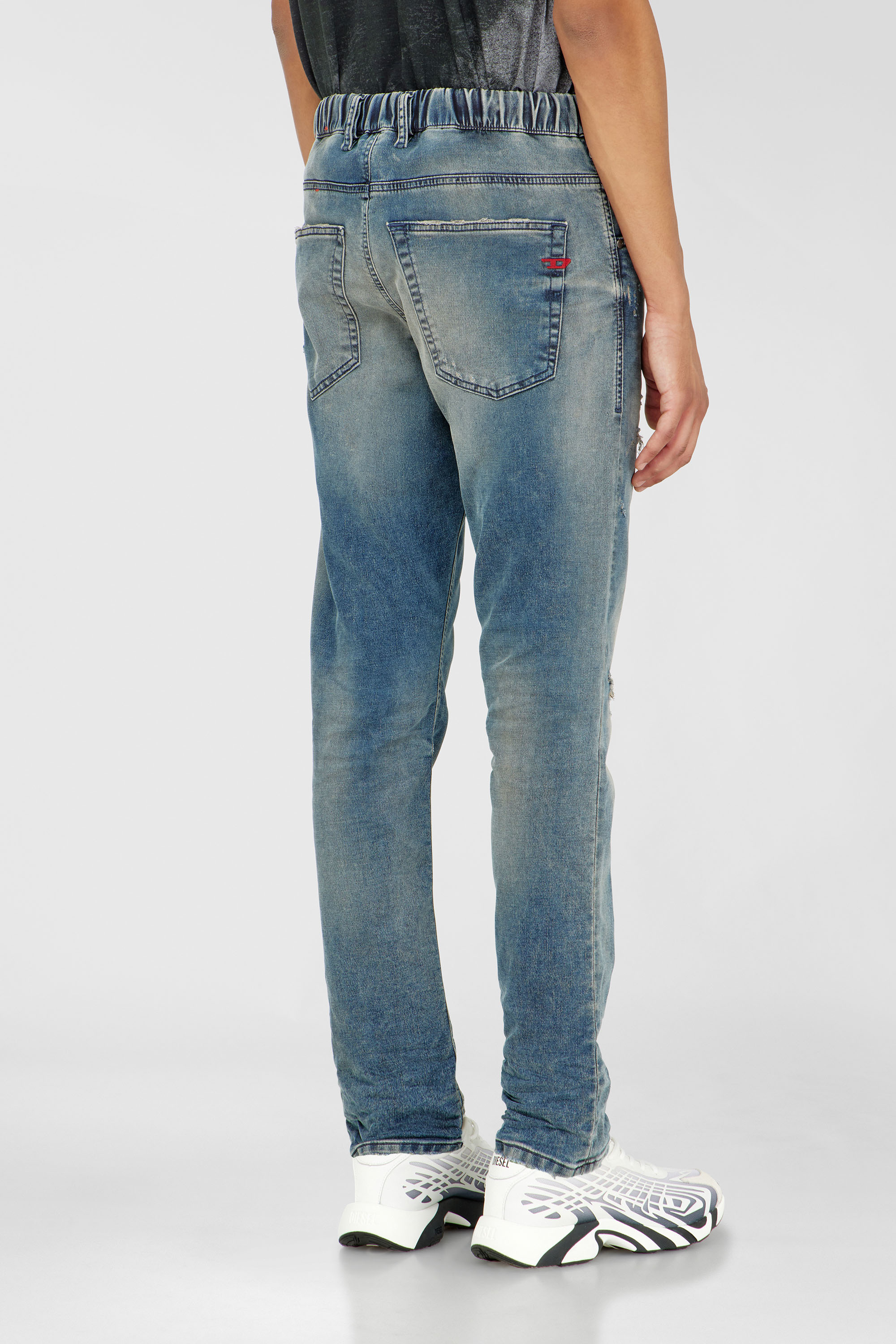 Diesel - Regular 2032 D-Krooley-BW Joggjeans&reg; 068WY Uomo, Blu medio - Image 3