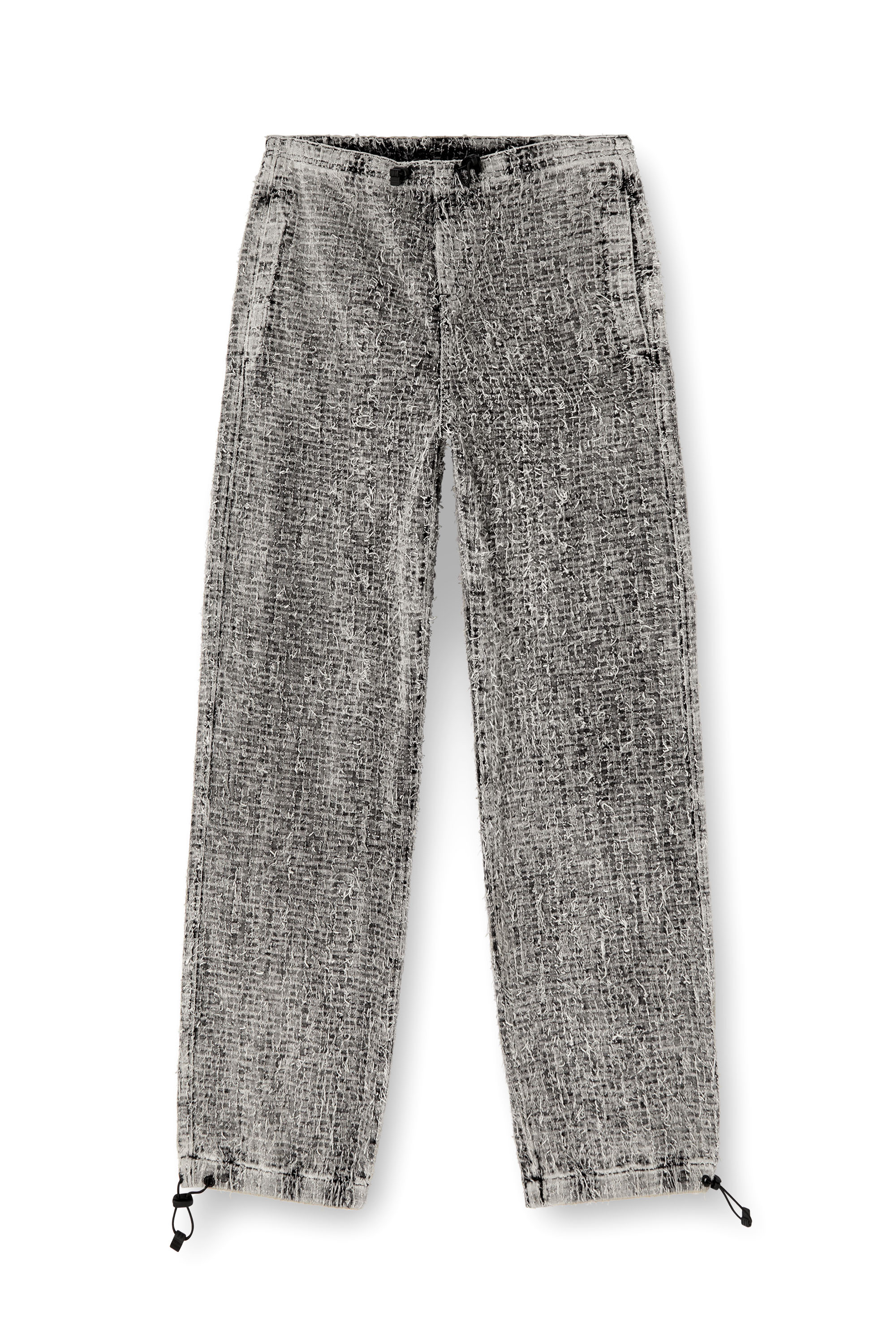 Diesel - Relaxed Jeans D-Martial 0ABCR Mixte, Gris Clair - Image 3