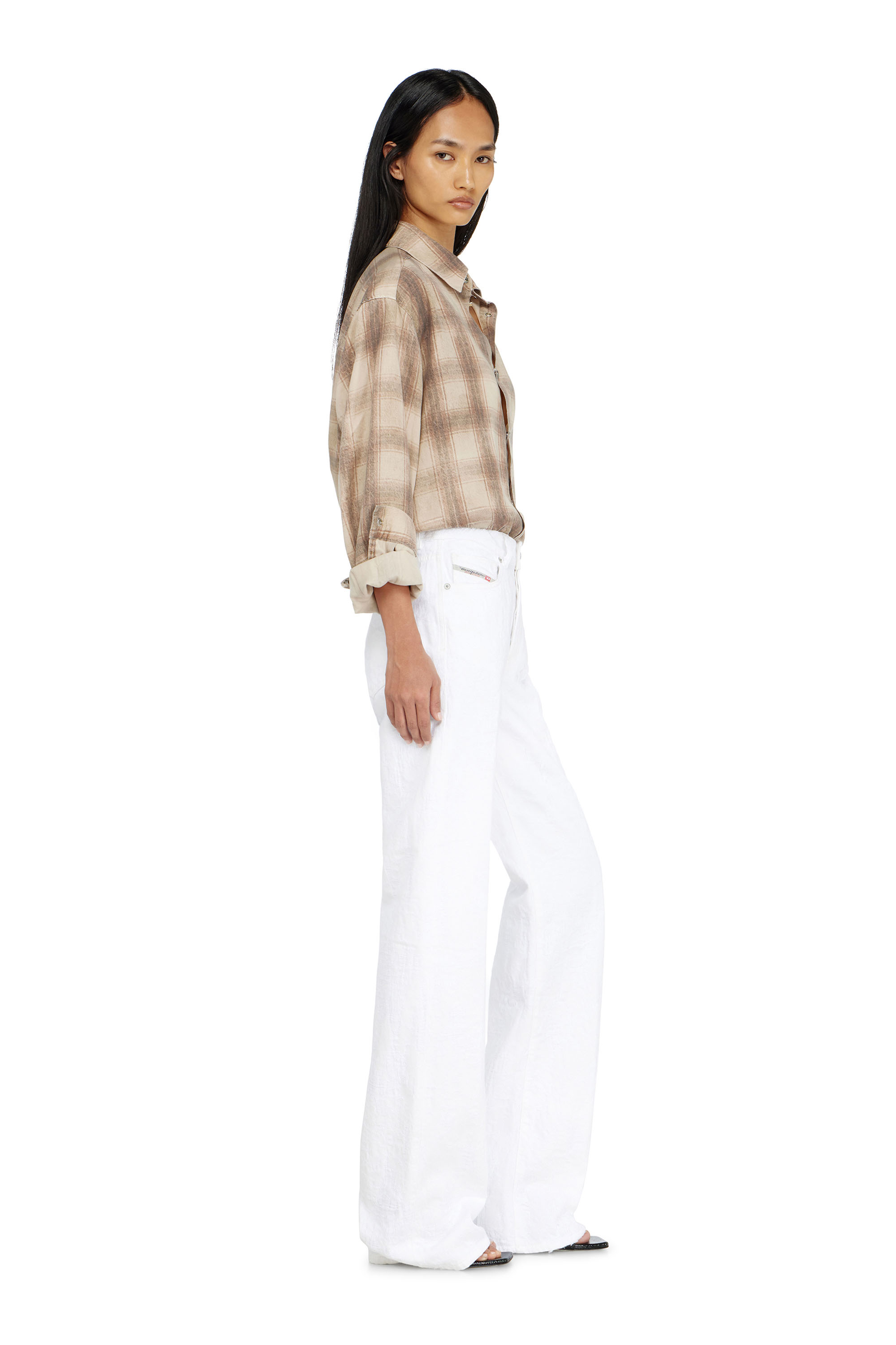 Diesel - Regular Jeans 1971 D-Sent 007EX Femme, Blanc - Image 2