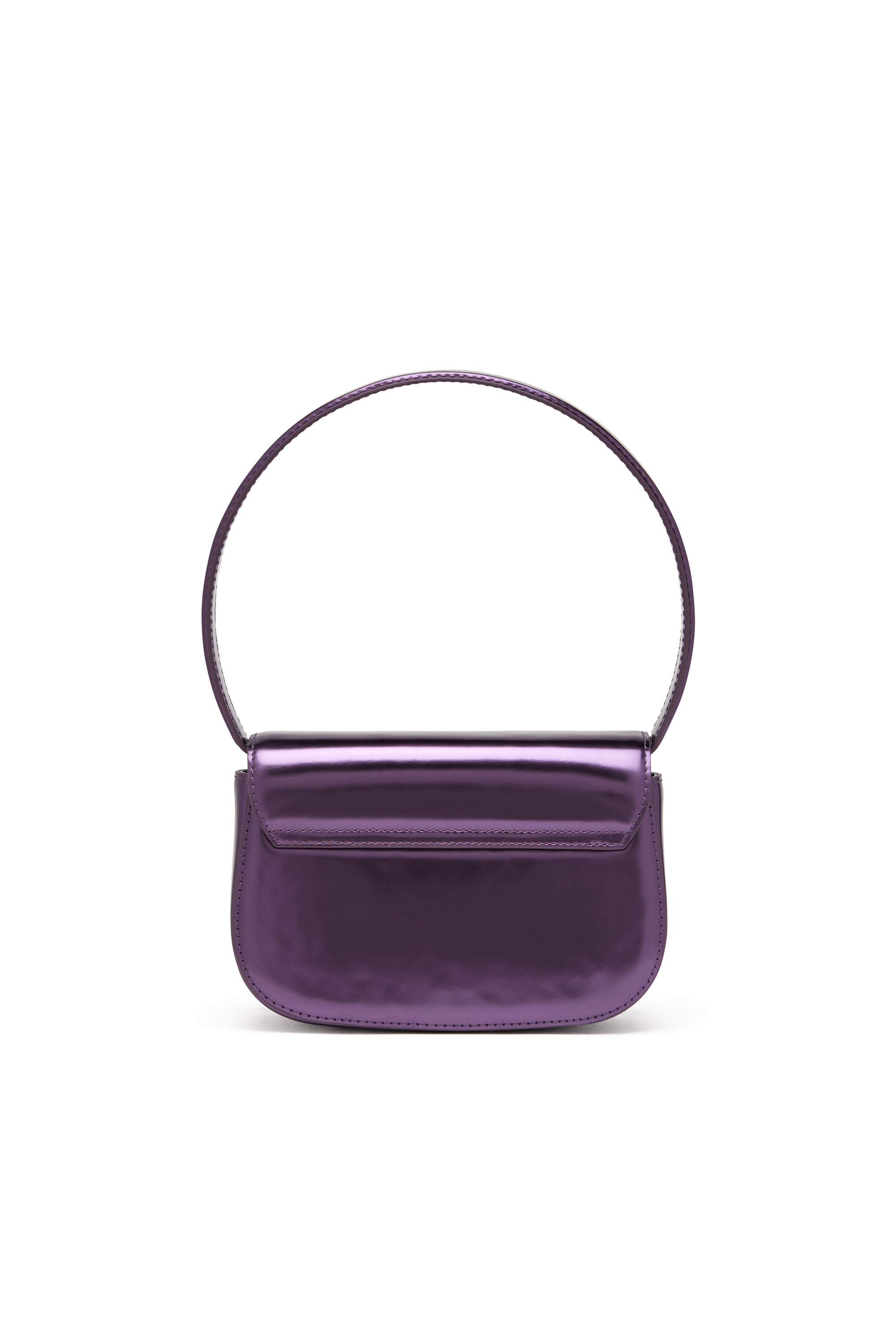 Diesel - 1DR, 1DR-Iconica borsa a spalla in pelle specchiata Donna in Viola - 2