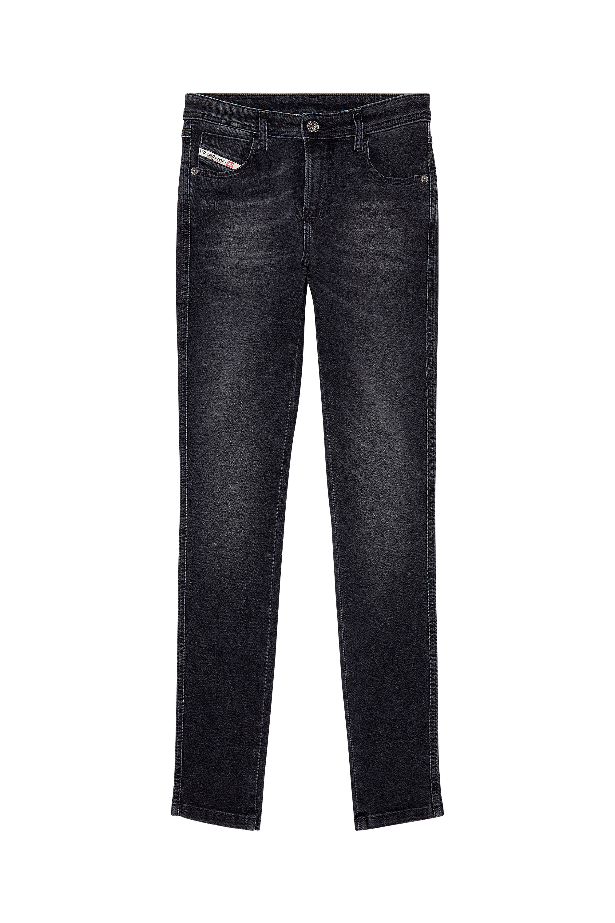 Diesel - Skinny Jeans 2015 Babhila 0PFAS, Nero/Grigio scuro - Image 5