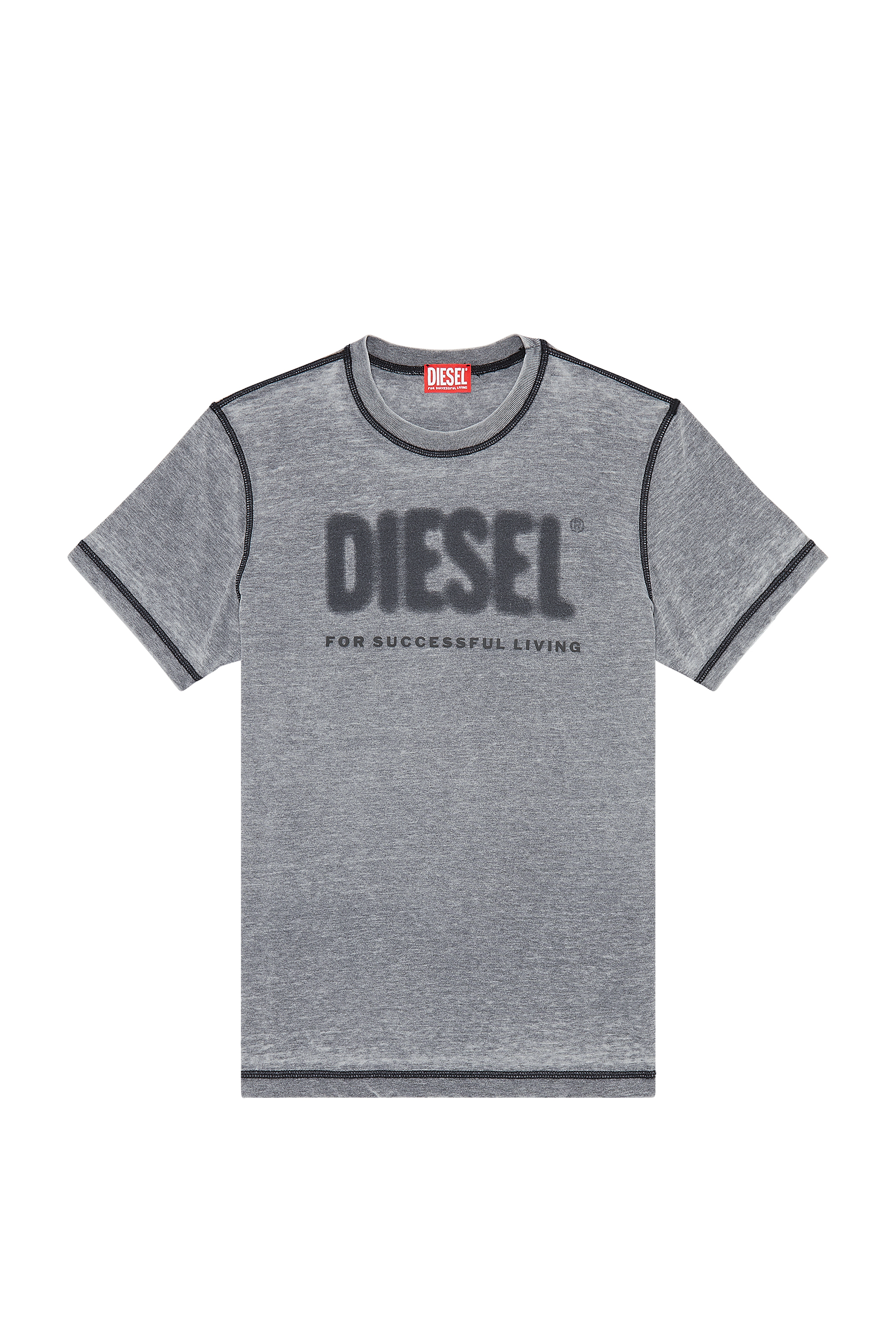 Diesel - T-DIEGOR-L1, Gris foncé - Image 3