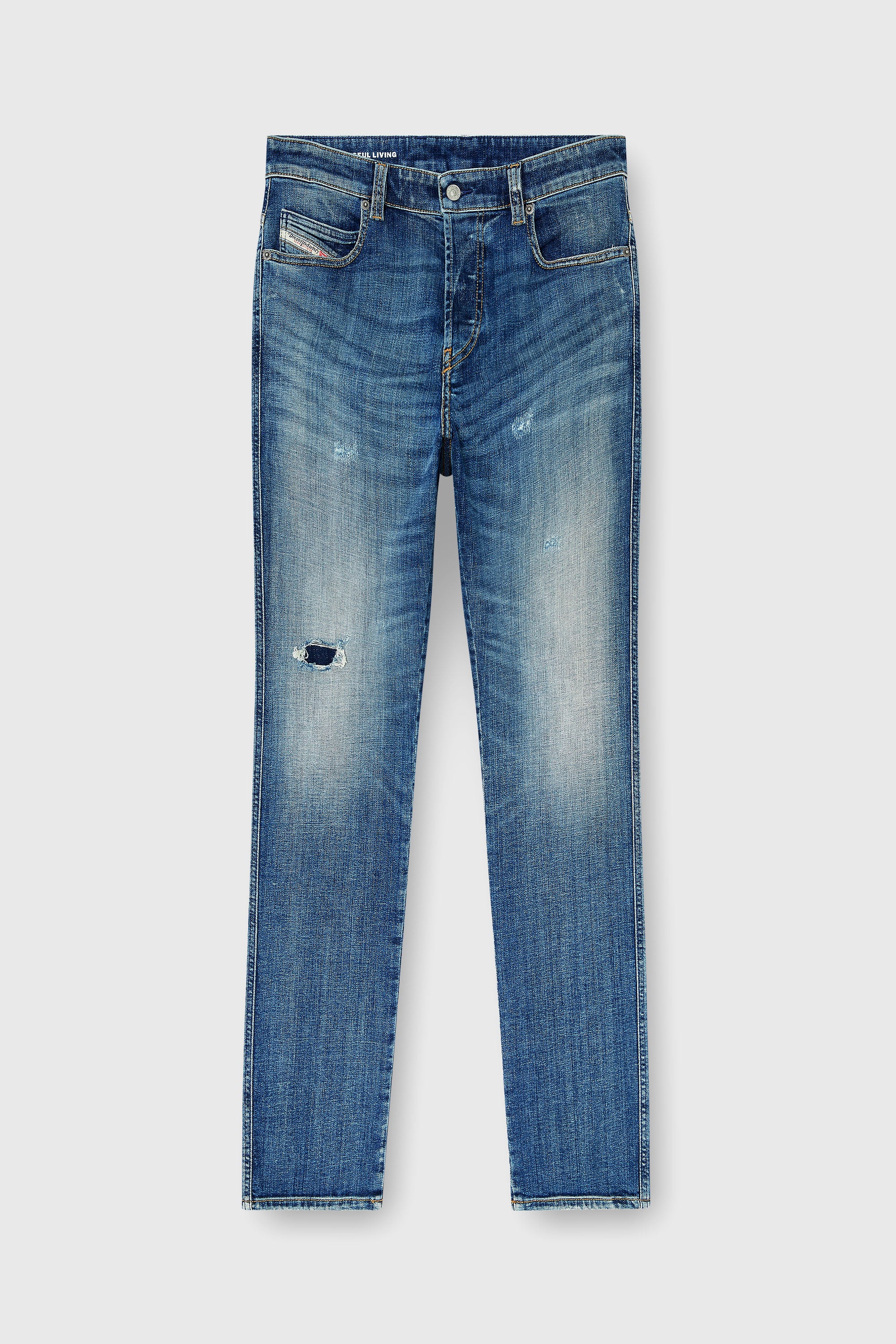 Diesel - Herren Slim Jeans 1993 D-Vyl 09P44, Mittelblau - 2