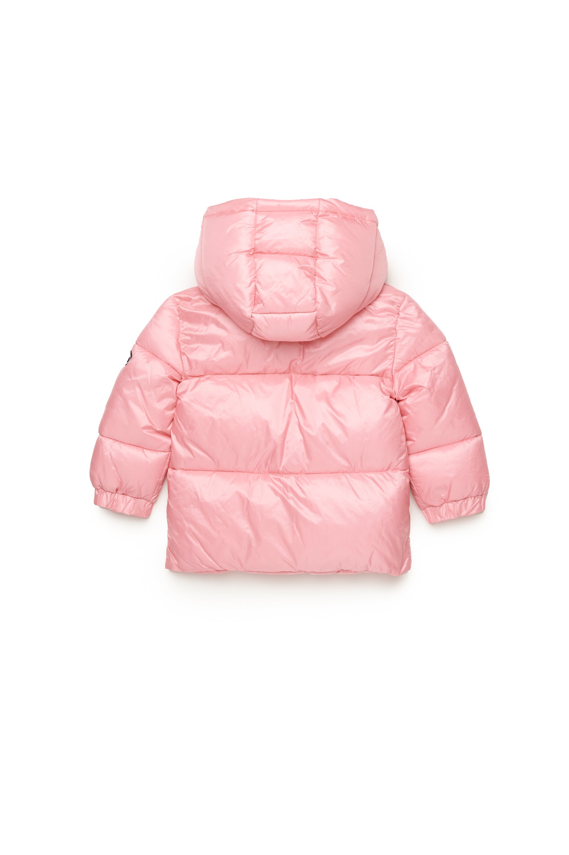 Diesel - JWROLFYSB, Unisex Pufferjacke mit Oval D-Patch in Rosa - Image 2