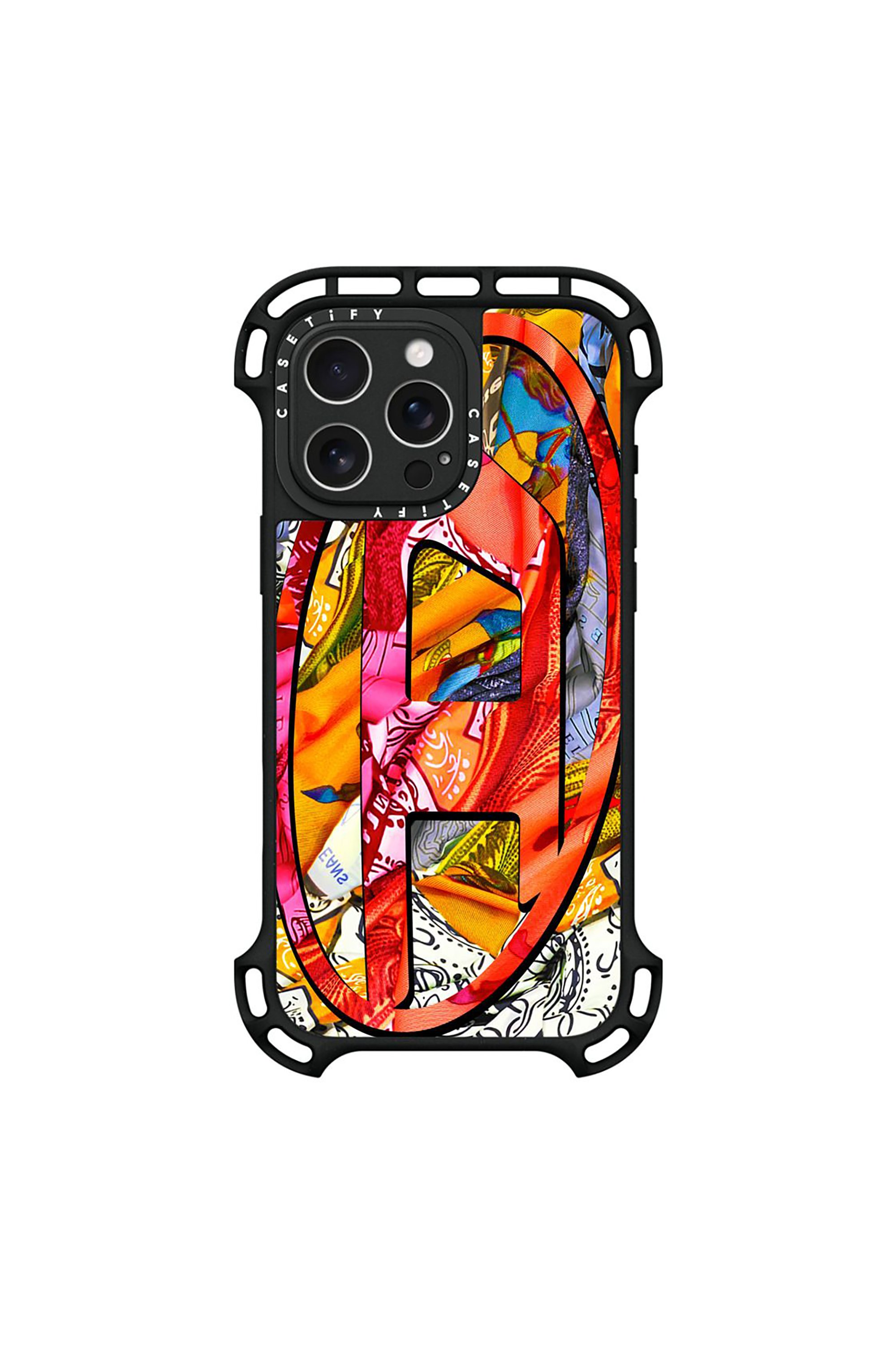 Diesel - 60295 CASETIFY MOULDED CASE, Custodia Bandana iPhone 16 Pro Max Unisex in Multicolor - 1