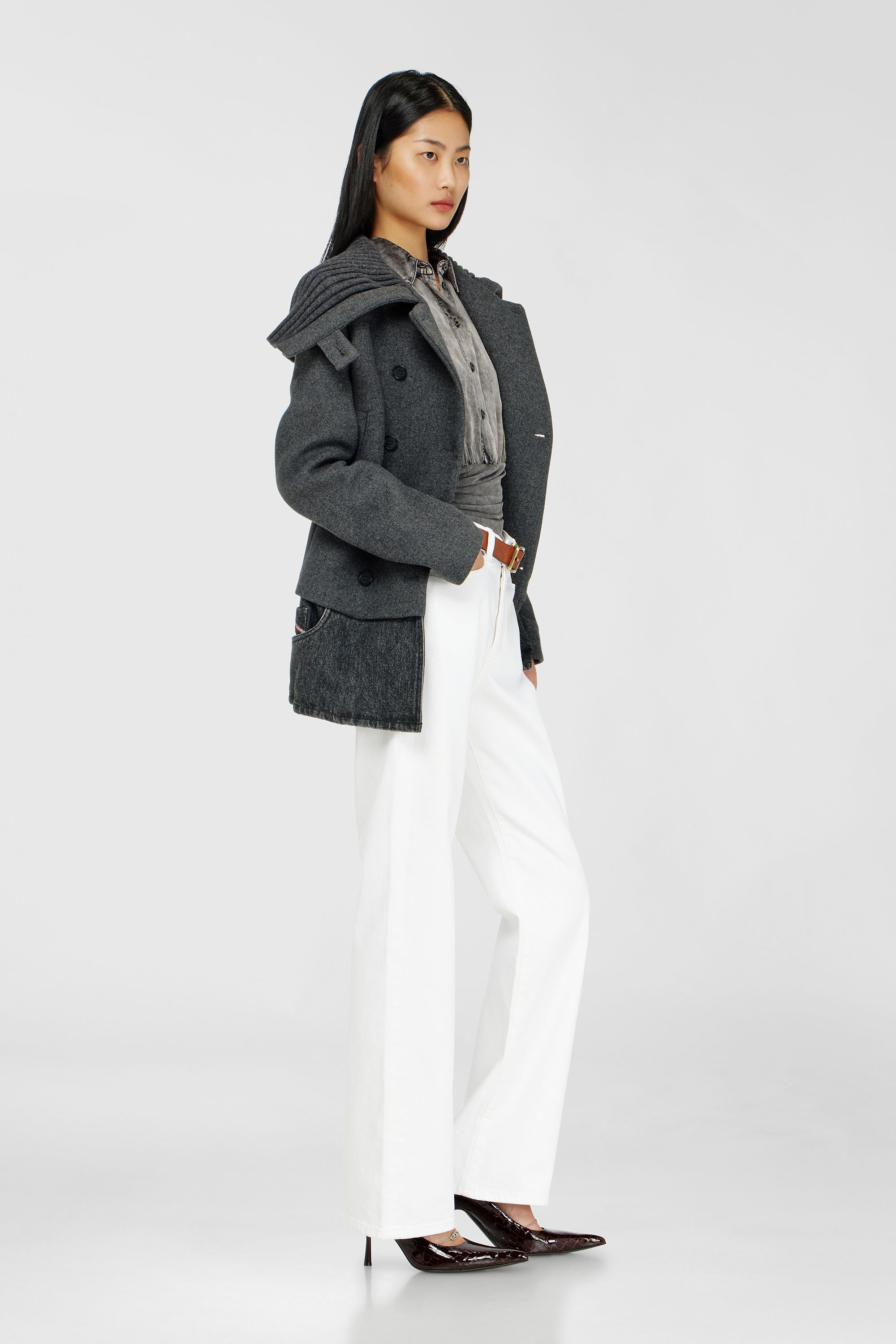 Diesel - Regular Jeans 1971 D-Sent 09K05 Donna, Bianco - Image 2