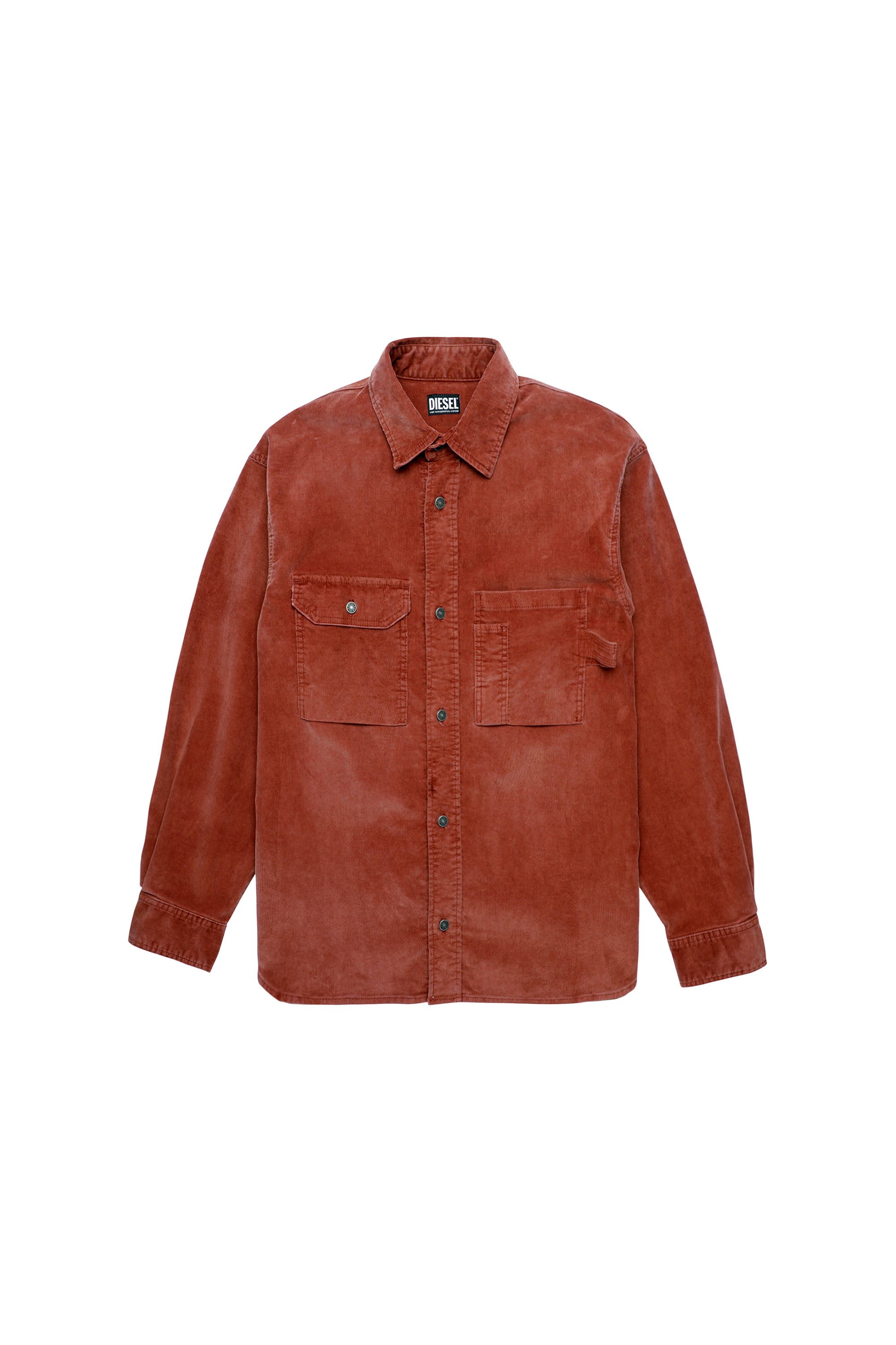 S-BUN-CORD, Brown - Shirts