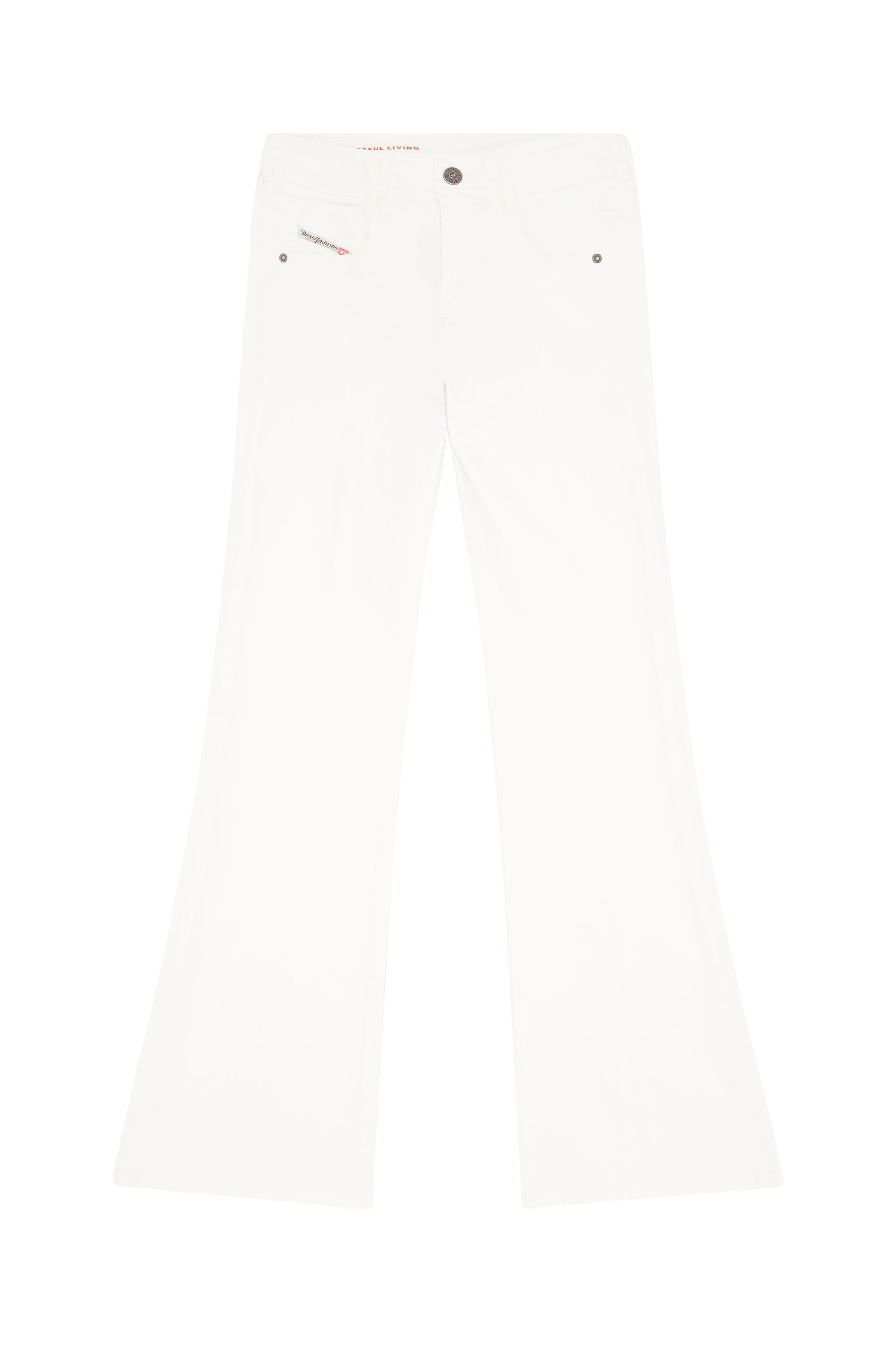 Diesel - Bootcut and Flare Jeans 1969 D-Ebbey 09D63, Blanc - Image 6